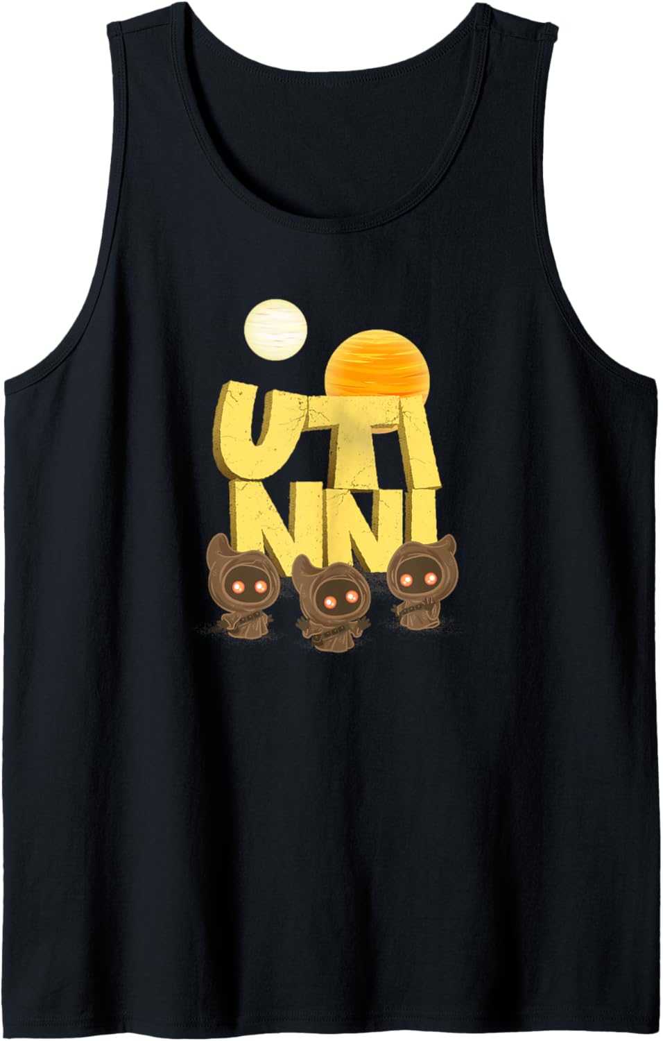 Star Wars: The Mandalorian Utinni Chibi Jawas Portrait Tank Top