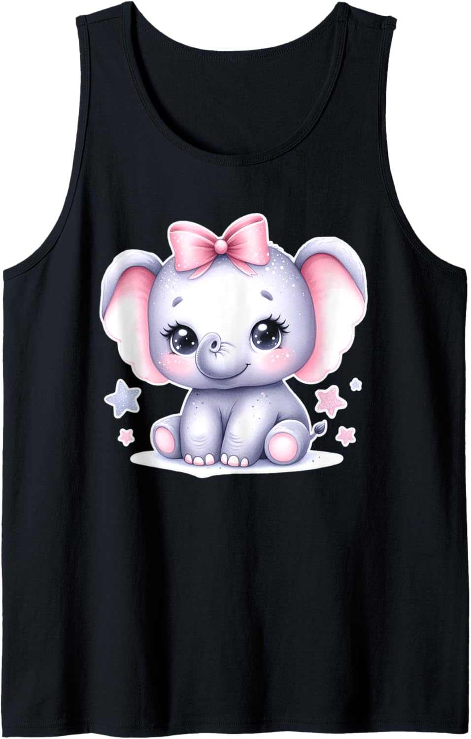 Elephant | Baby Elephant Chibi Tank Top