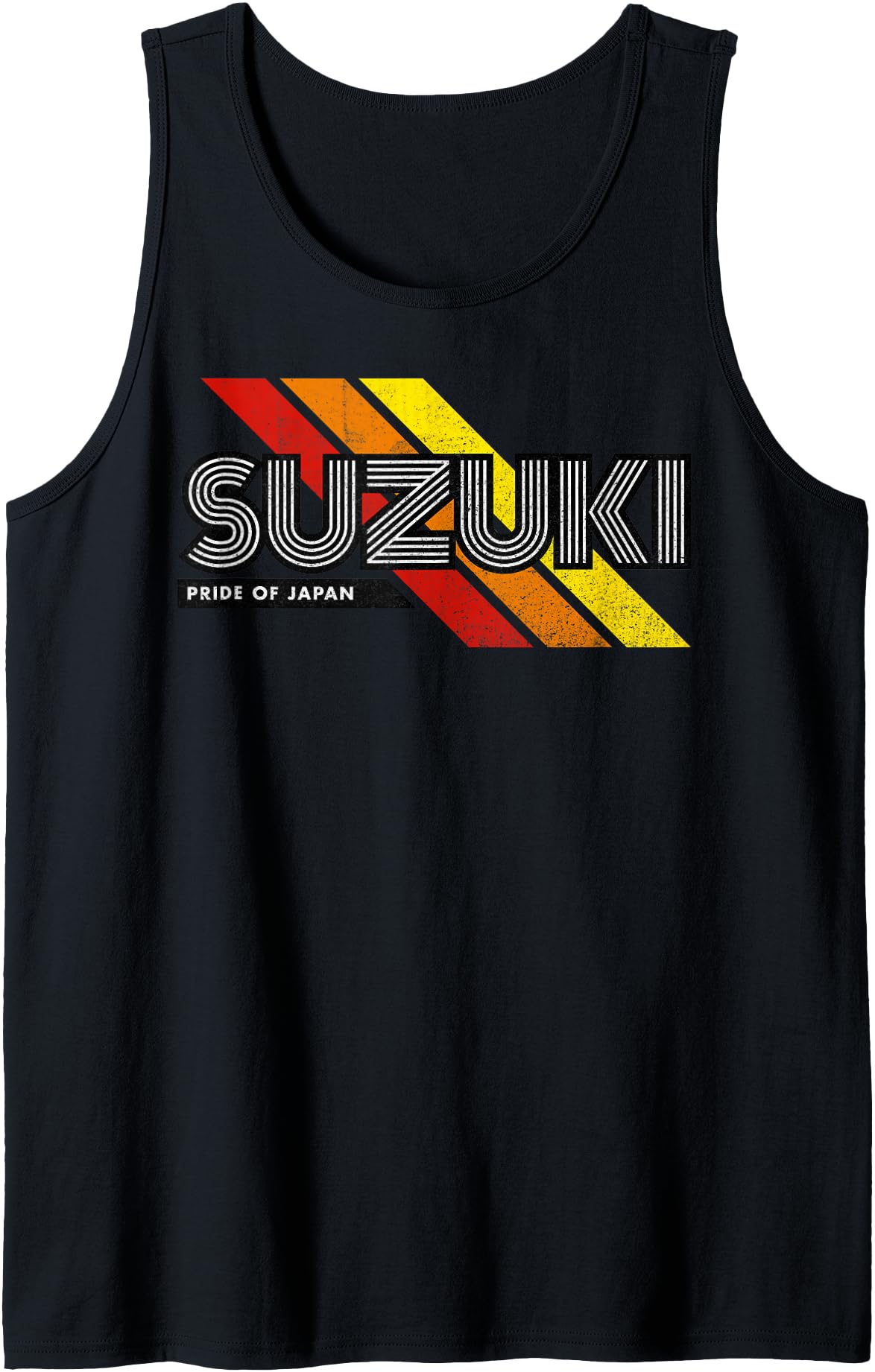 Suzuki Japanese Family Name Retro Vintage Tank Top