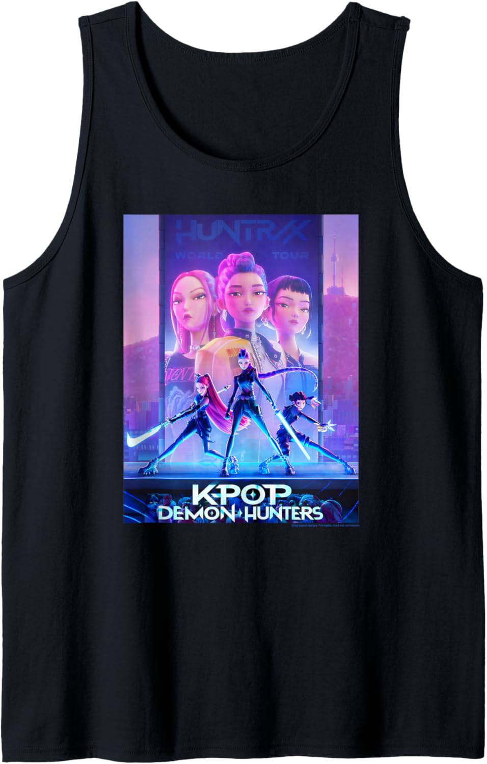 Kpop Demon Hunters Halloween Movie Poster Tank Top