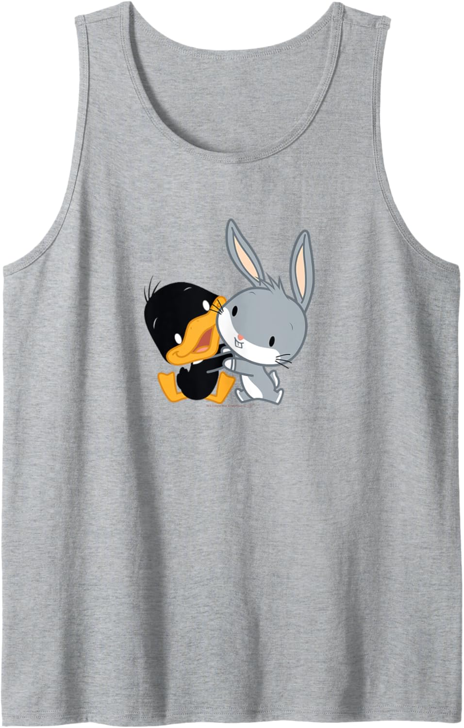 Looney Tunes Bugs and Daffy Chibi Hug Tank Top
