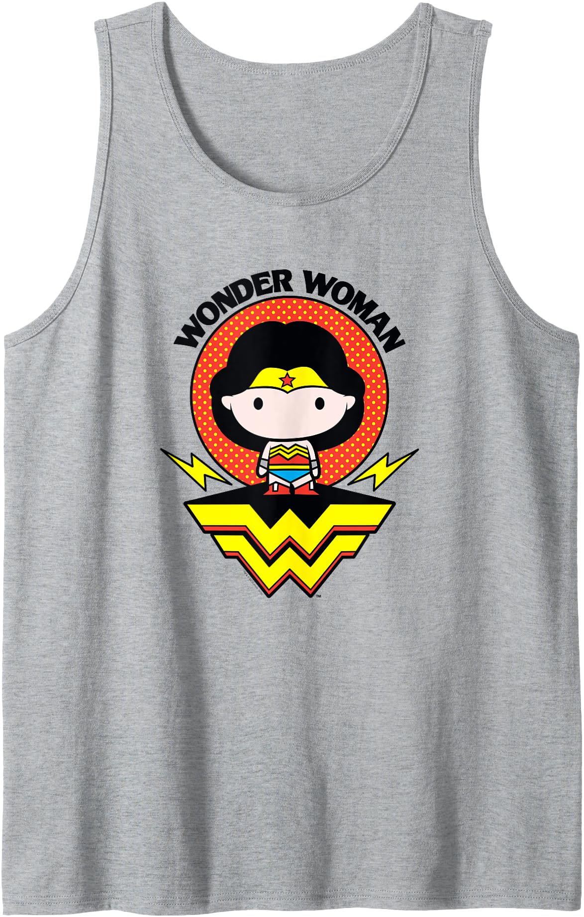 Wonder Woman Cute Chibi Tank Top