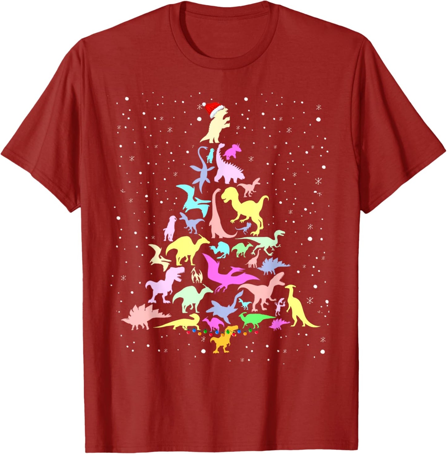 Dinosaur Christmas Tree Outfit Idea For Kids T Rex Dino Xmas