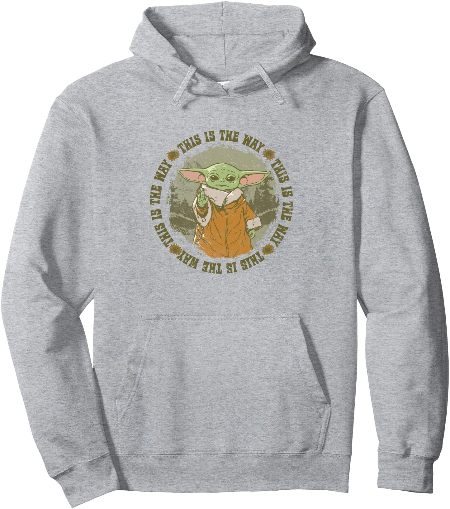 Star Wars: The Mandalorian Earth Day Grogu Conservation Way Pullover Hoodie
