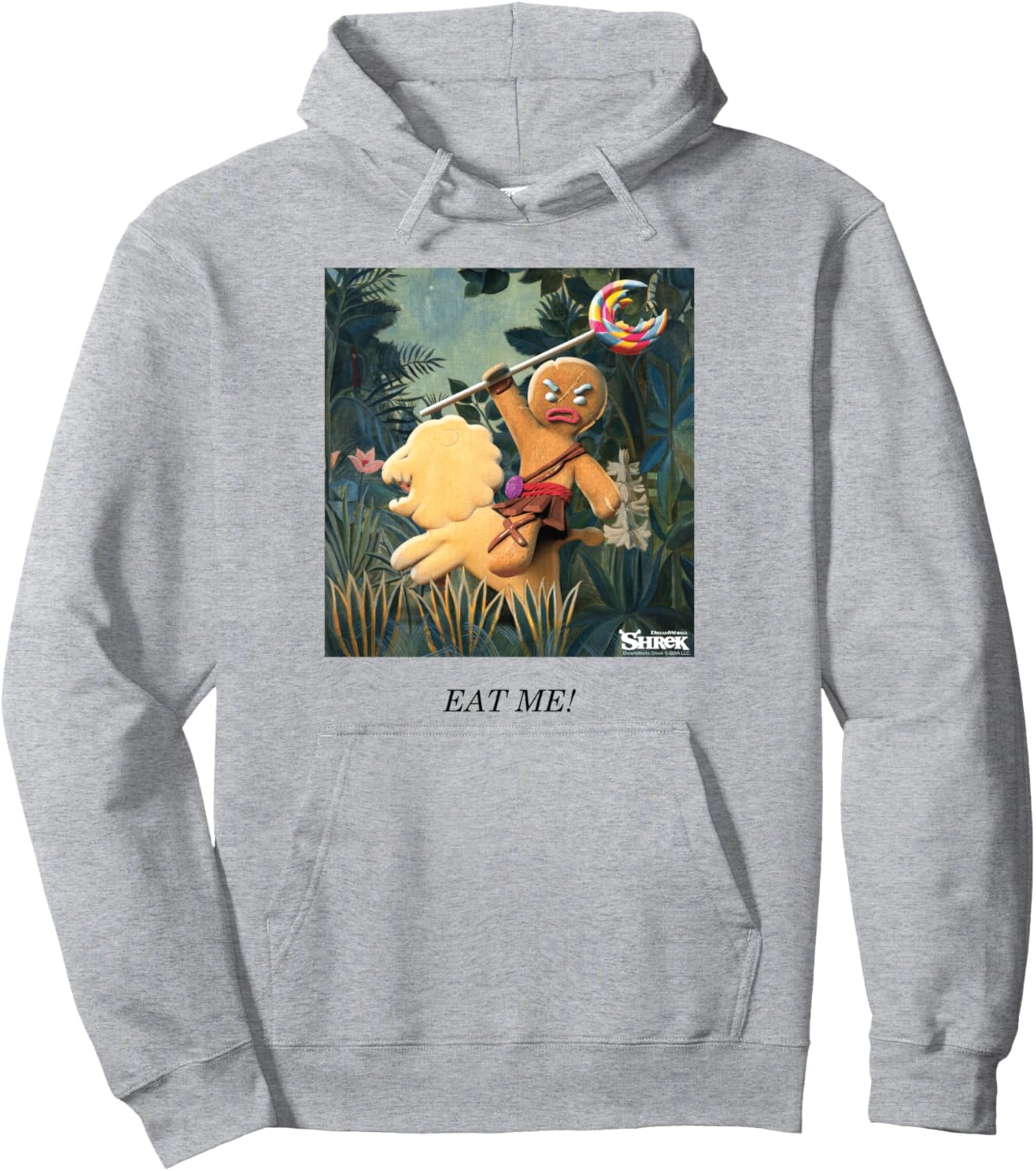 Shrek Gingy Eat Me meme Pullover Hoodie