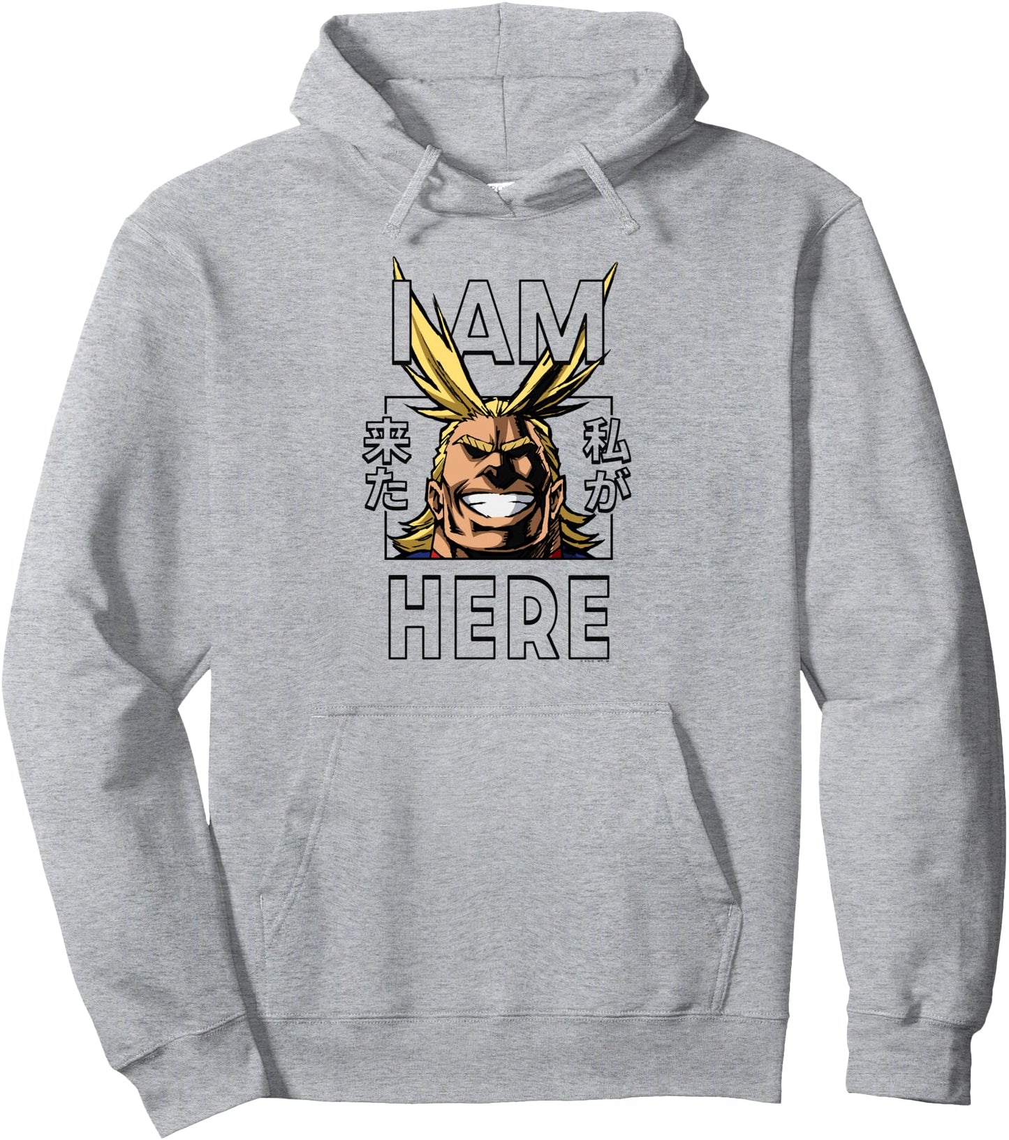 My Hero Academia All Might I Am Here Anime Pullover Hoodie