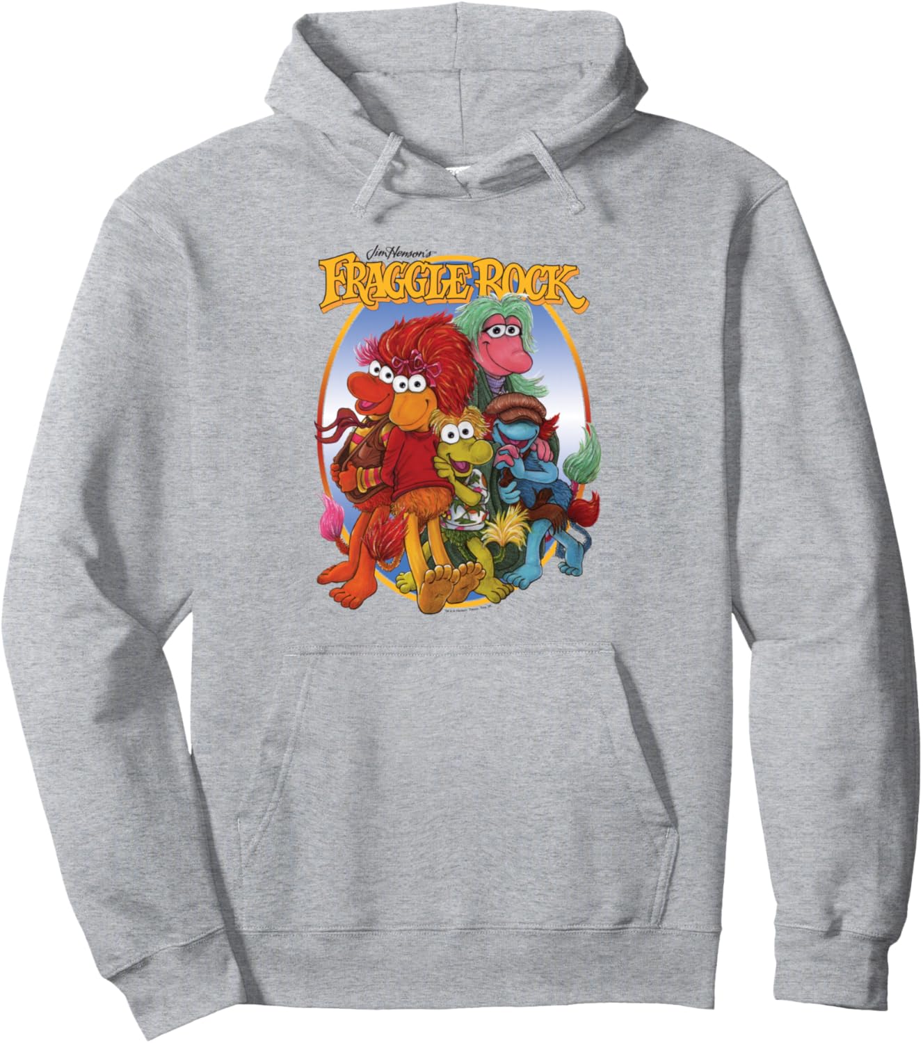 Fraggle Rock Group Hug Pullover Hoodie