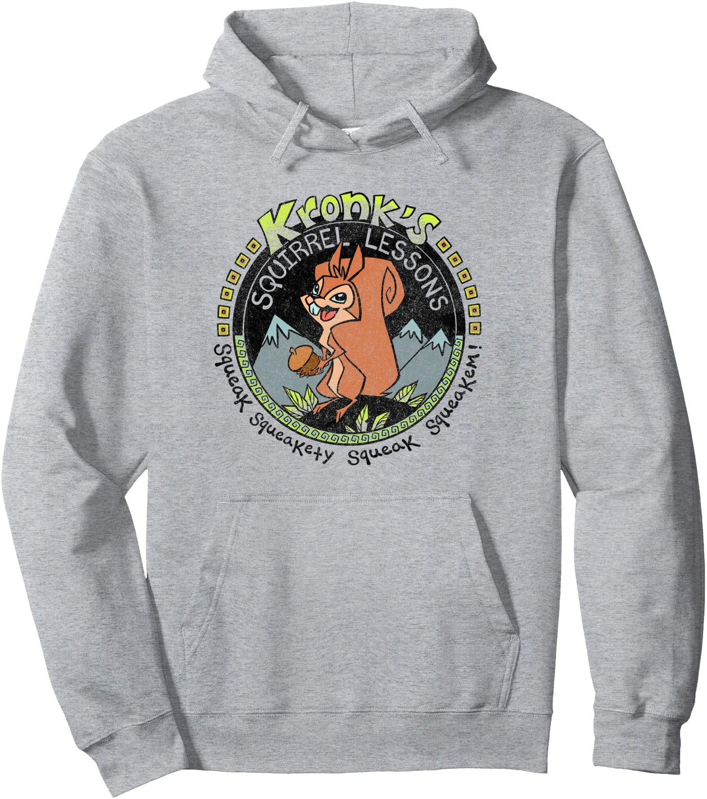 Disney The Emperor's New Groove Kronk's Squirrel Lessons Pullover Hoodie