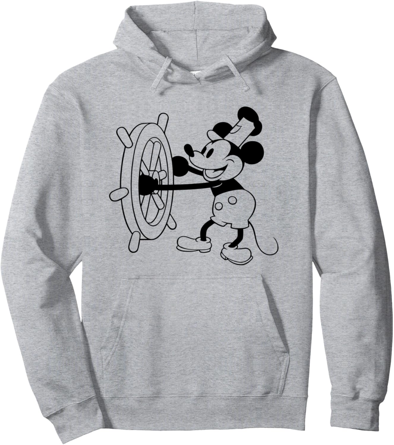 Steamboat Willie Mickey Pullover Hoodie