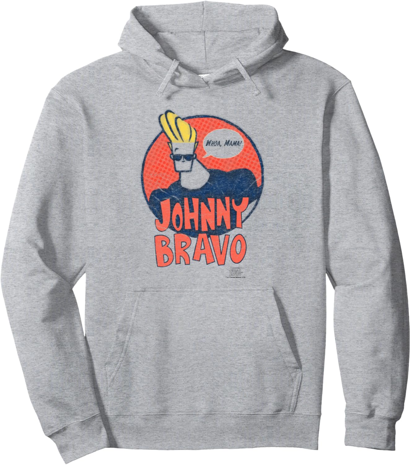 Johnny Bravo Wants Me Pullover Hoodie