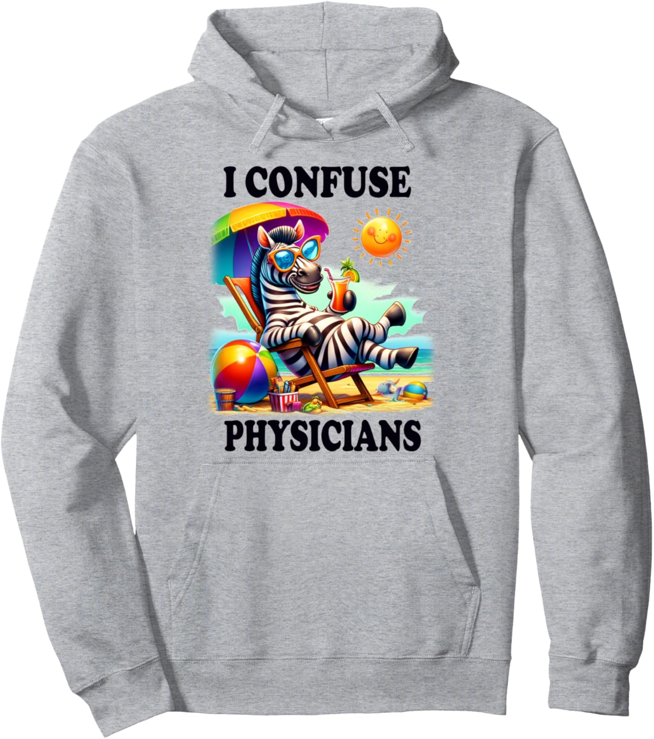 Funny Chronic Illness I confuse Physicians Pullover Hoodie