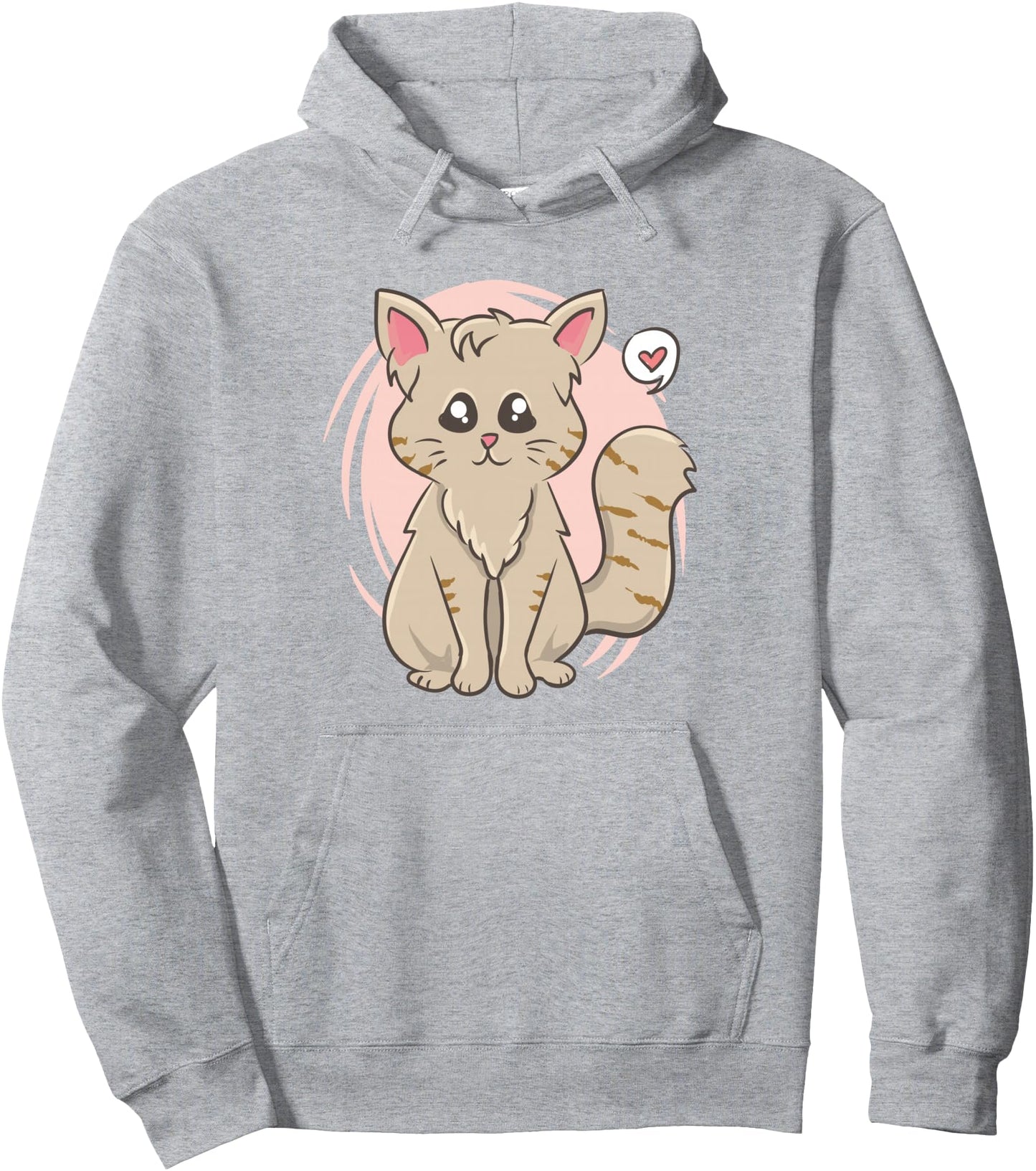 Cute Kawaii Anime - Cat Fox - Aesthetic Japanese Pullover Hoodie