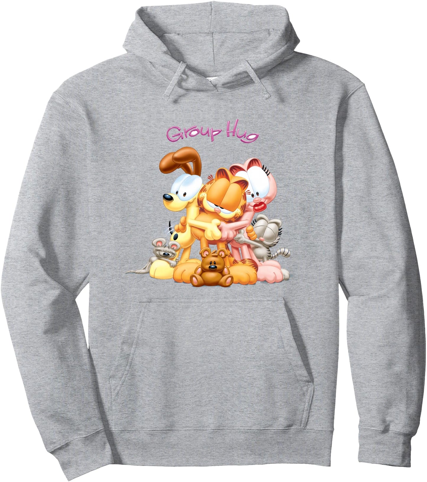Garfield Group Hug 3D Cat Cartoon Pullover Hoodie