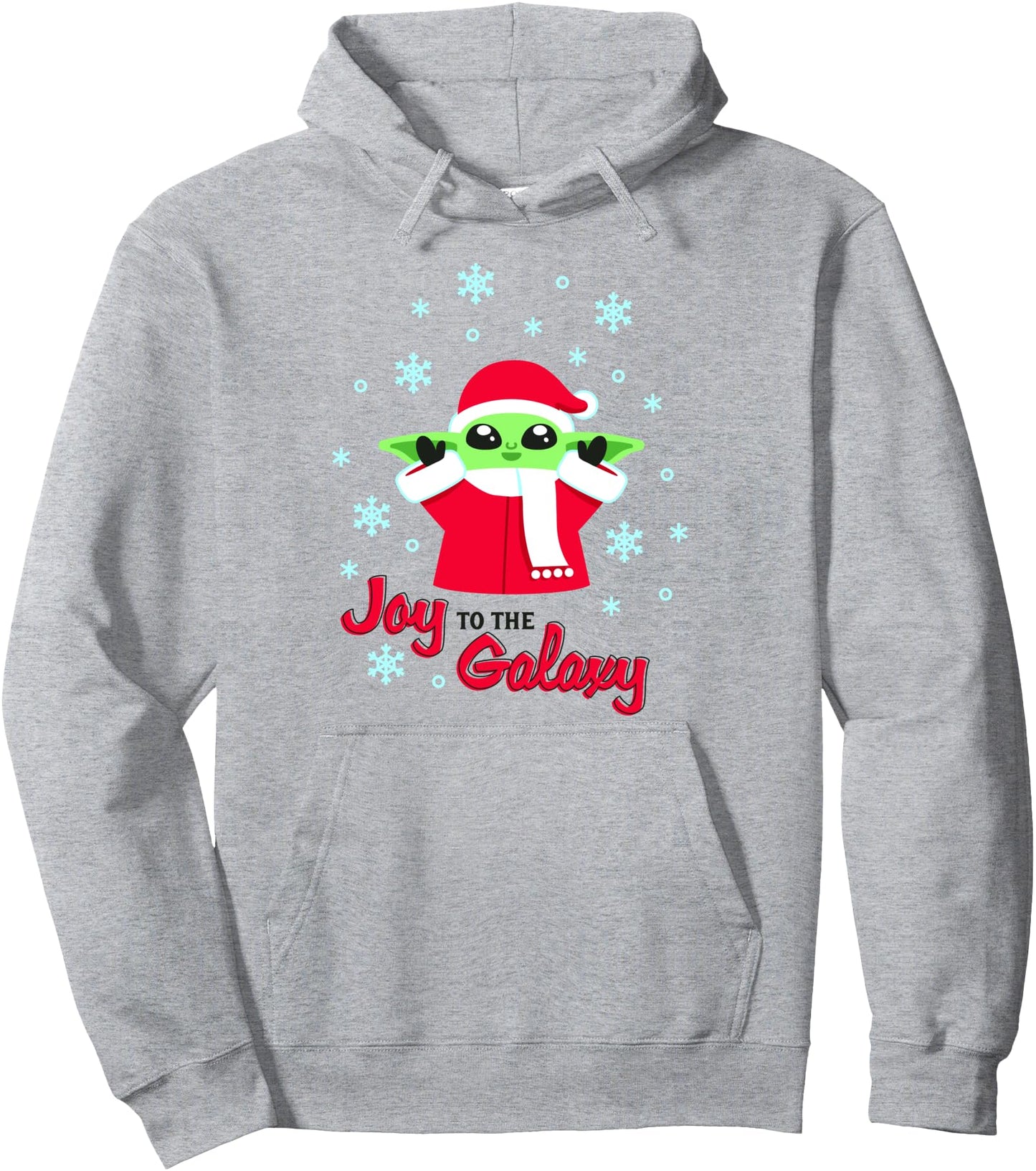 Star Wars: The Mandalorian Christmas Grogu Joy To The Galaxy Pullover Hoodie