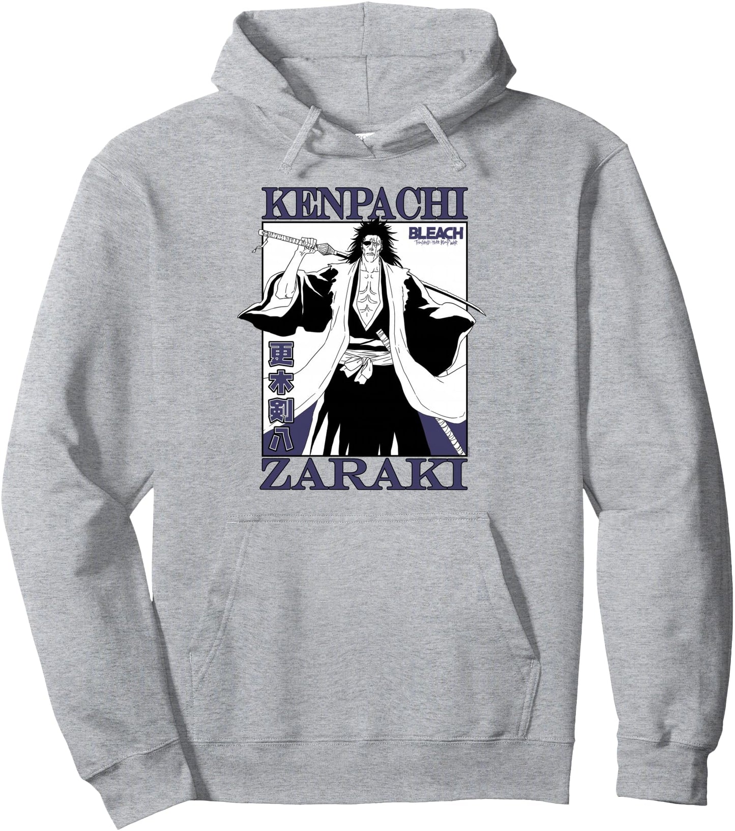BLEACH: Thousand Year Blood War Kenpachi Zaraki Anime Pullover Hoodie