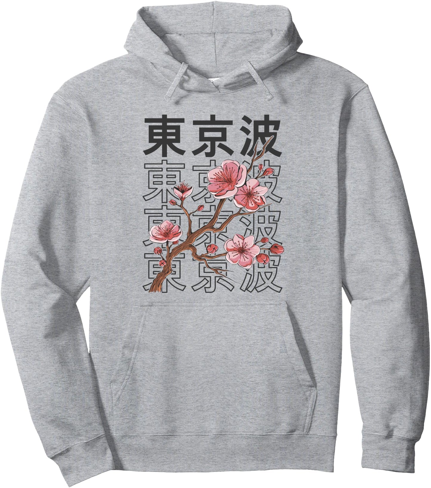 Cherry Blossom Japanese Sakura Tree Japan Aesthetic Anime Pullover Hoodie