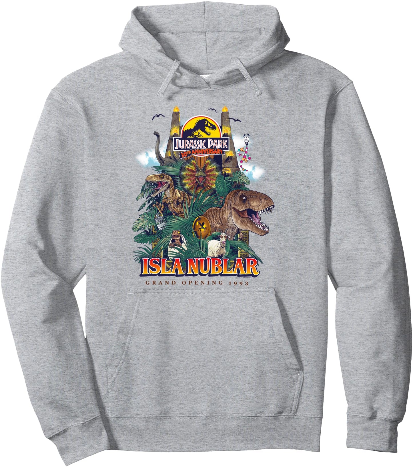 Jurassic Park 30th Anniversary Grand Opening Pullover Hoodie