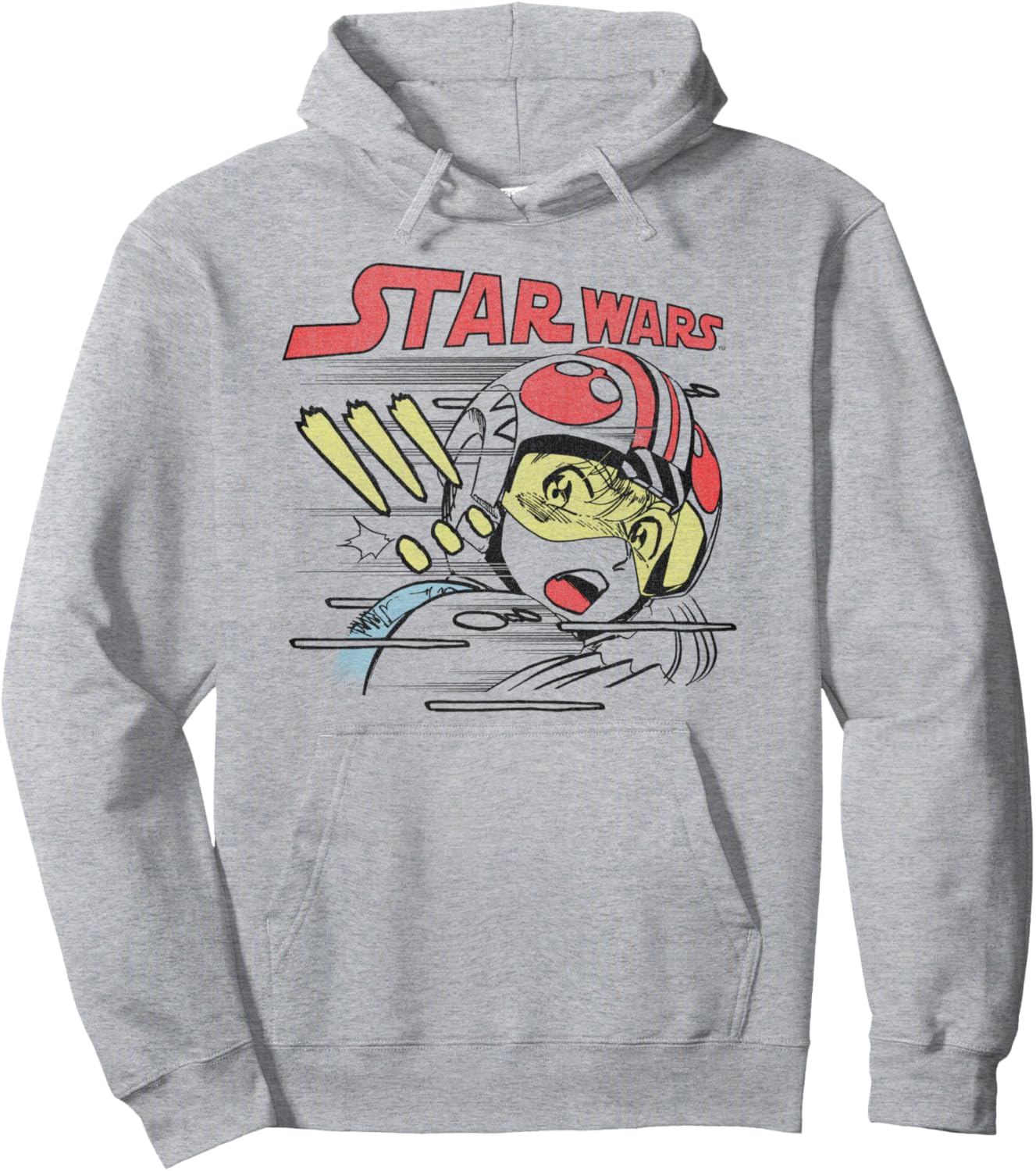 Star Wars Anime Style Luke Skywalker Pullover Hoodie