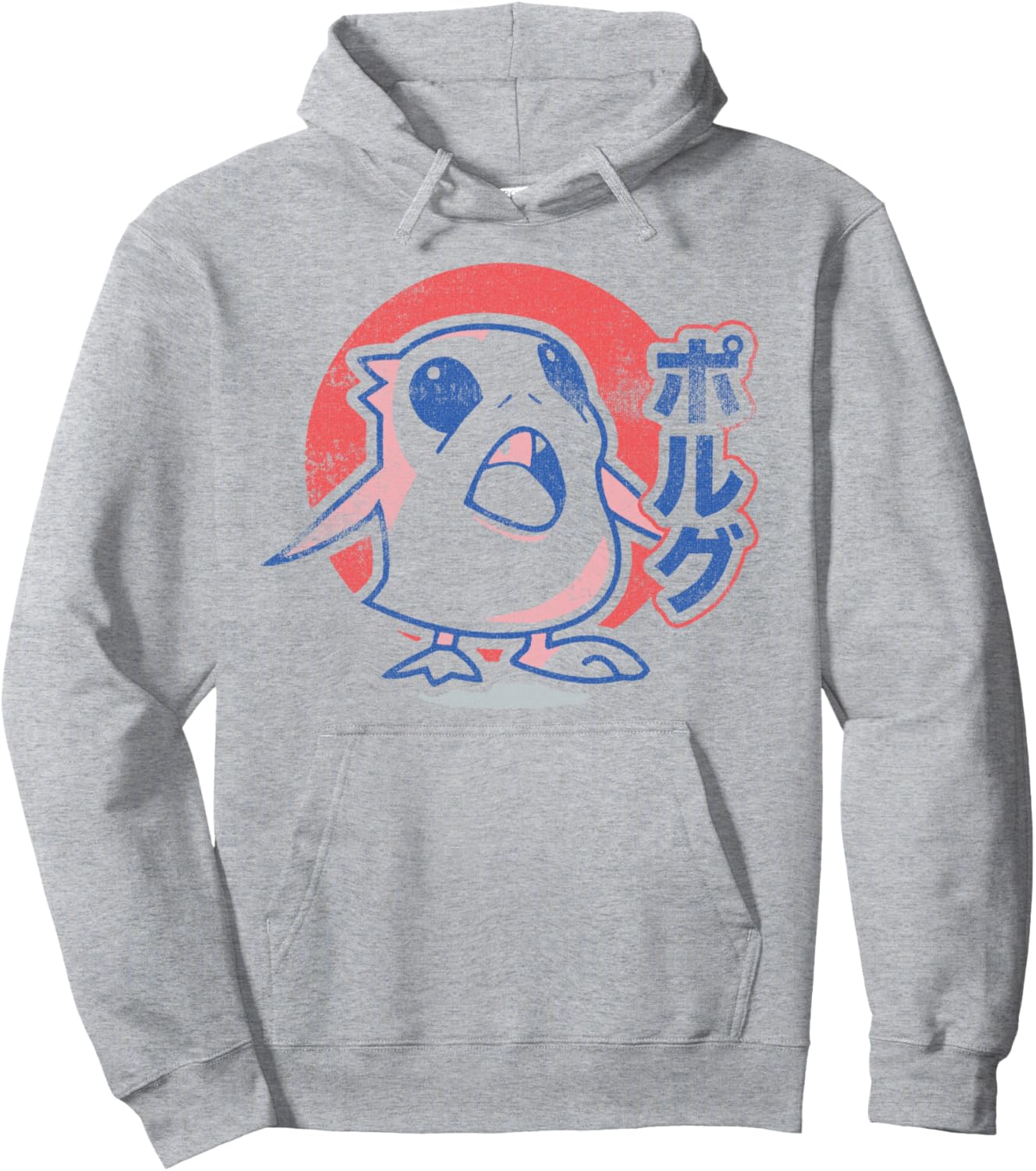Star Wars The Last Jedi Porg Anime Style Portrait Pullover Hoodie