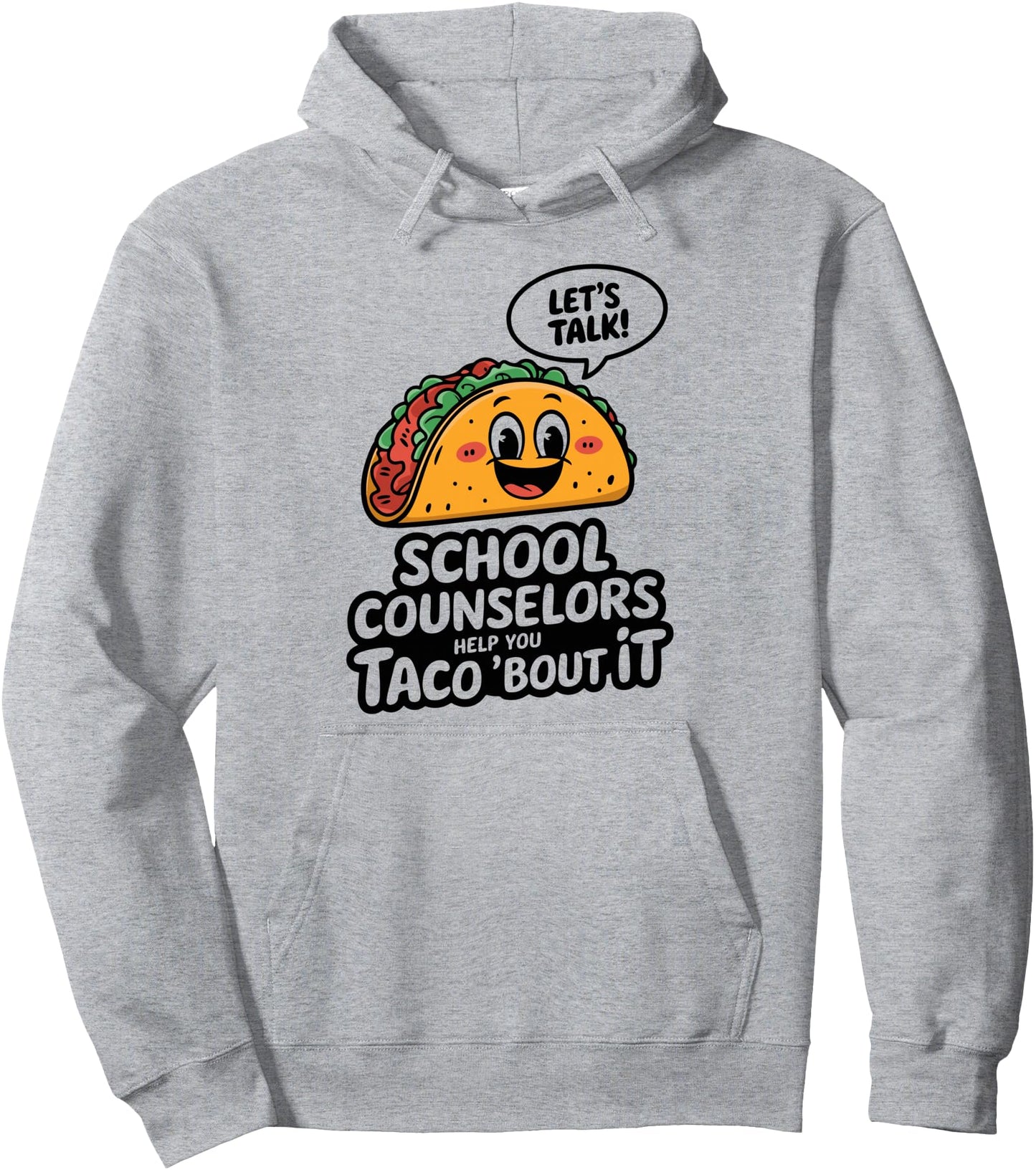 Tacos School Counseling Mexican Guidance School Counselor Pullover Hoodie