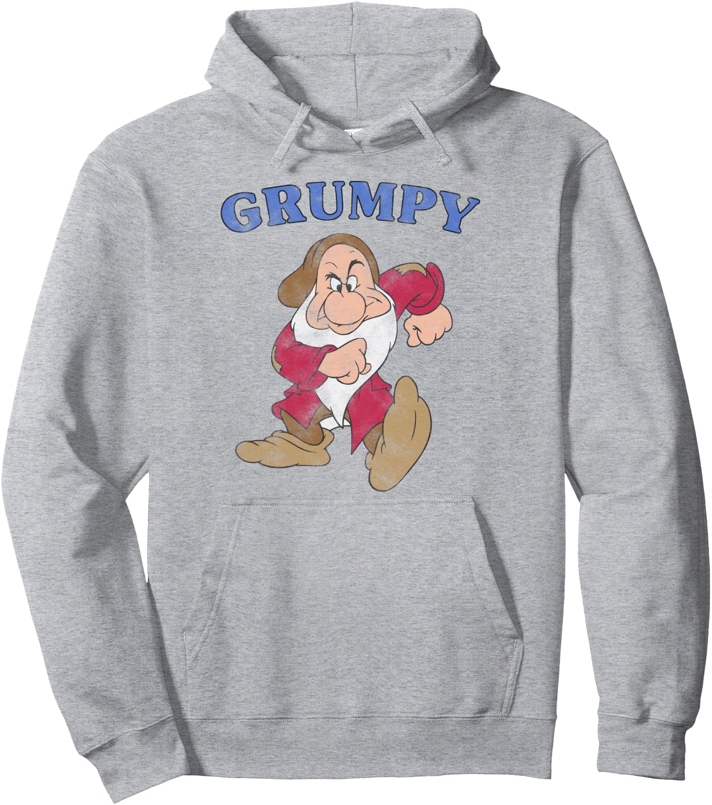 Disney Snow White and the Seven Dwarfs A Grumpy Character Pullover Hoodie