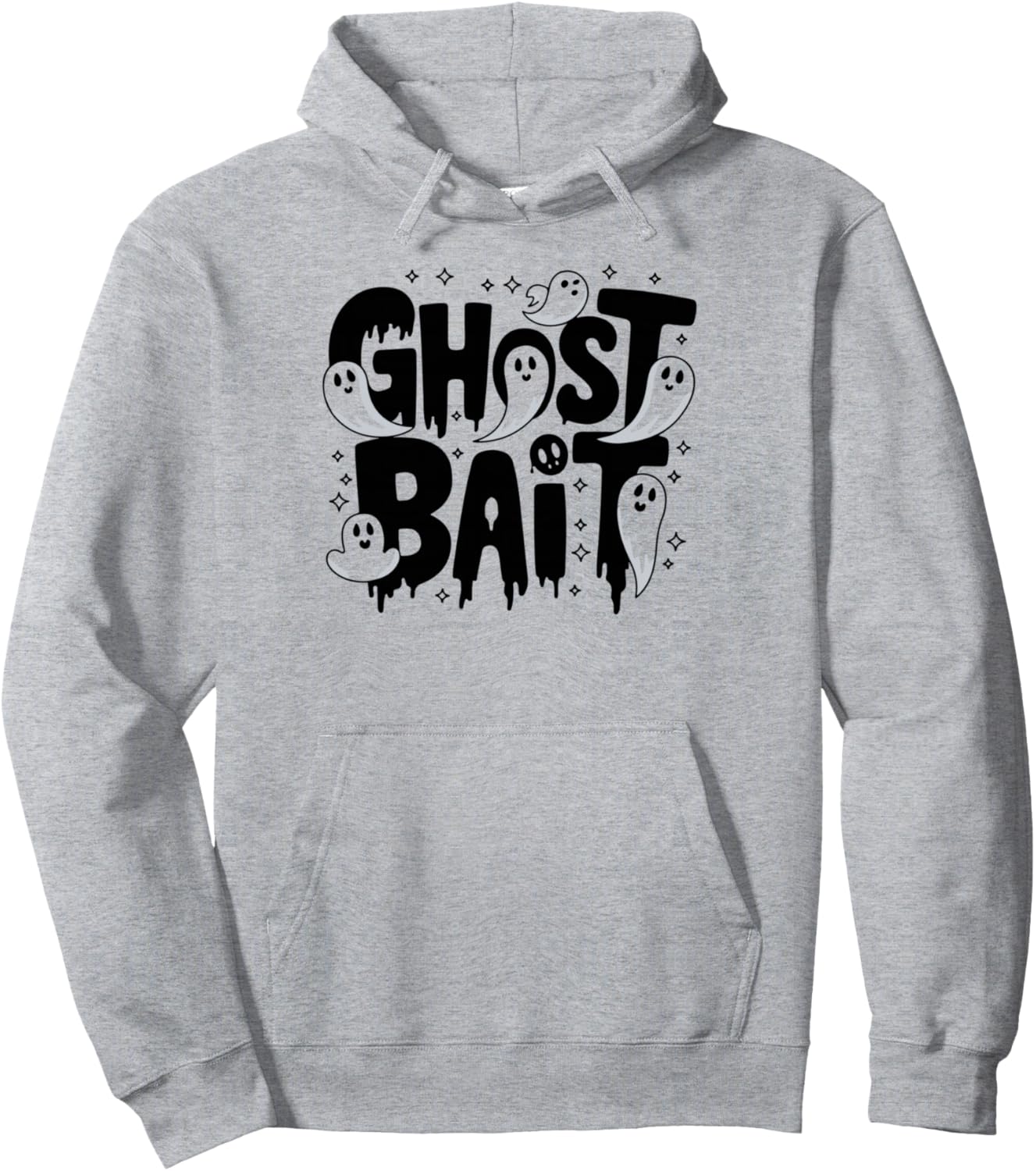 Paranormal Investigation Ghost Bait Haunted Ghost Hunter Pullover Hoodie