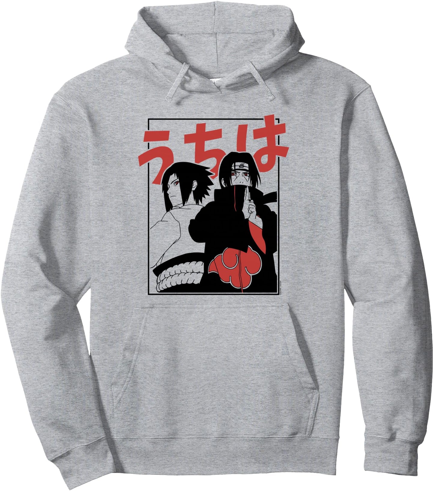 Naruto Shippuden Itachi & Sasuke Frame Pullover Hoodie