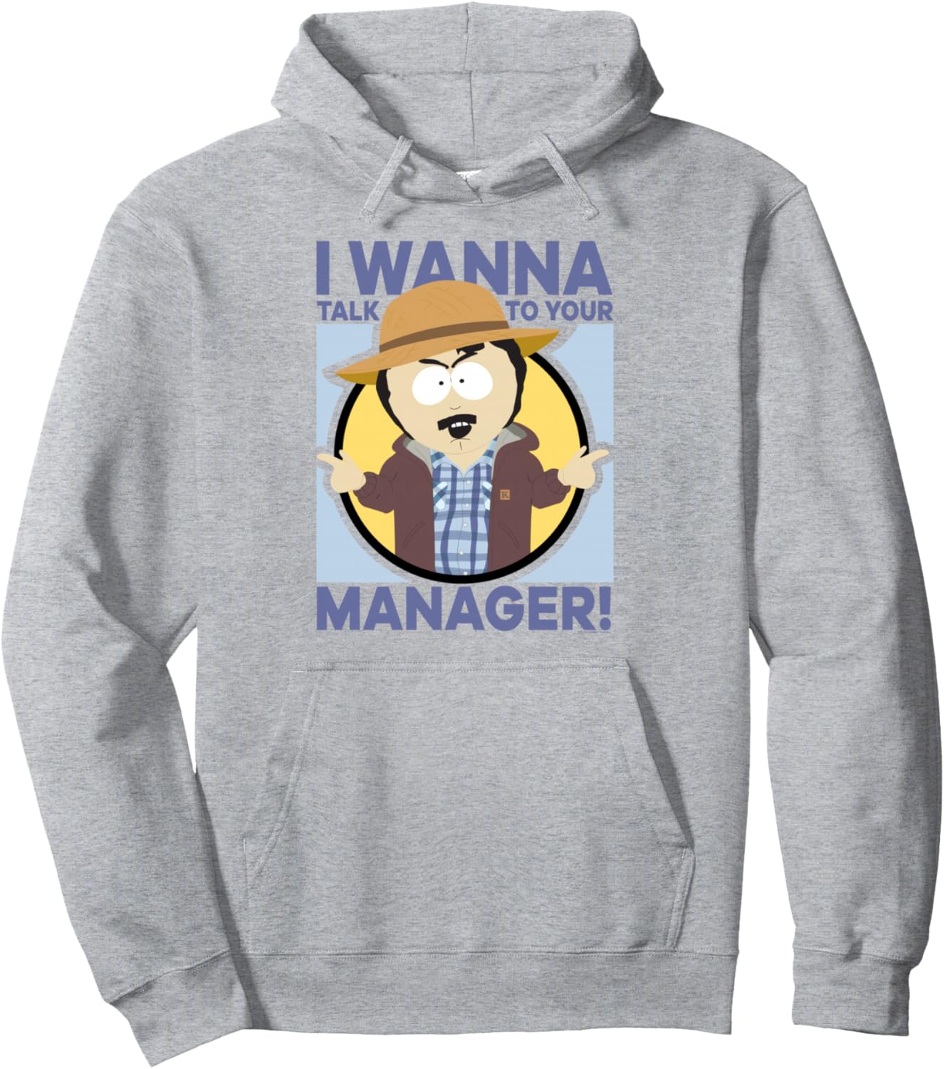 South Park Randy I Wanna Talk to Your Manager Cartoon Pullover Hoodie
