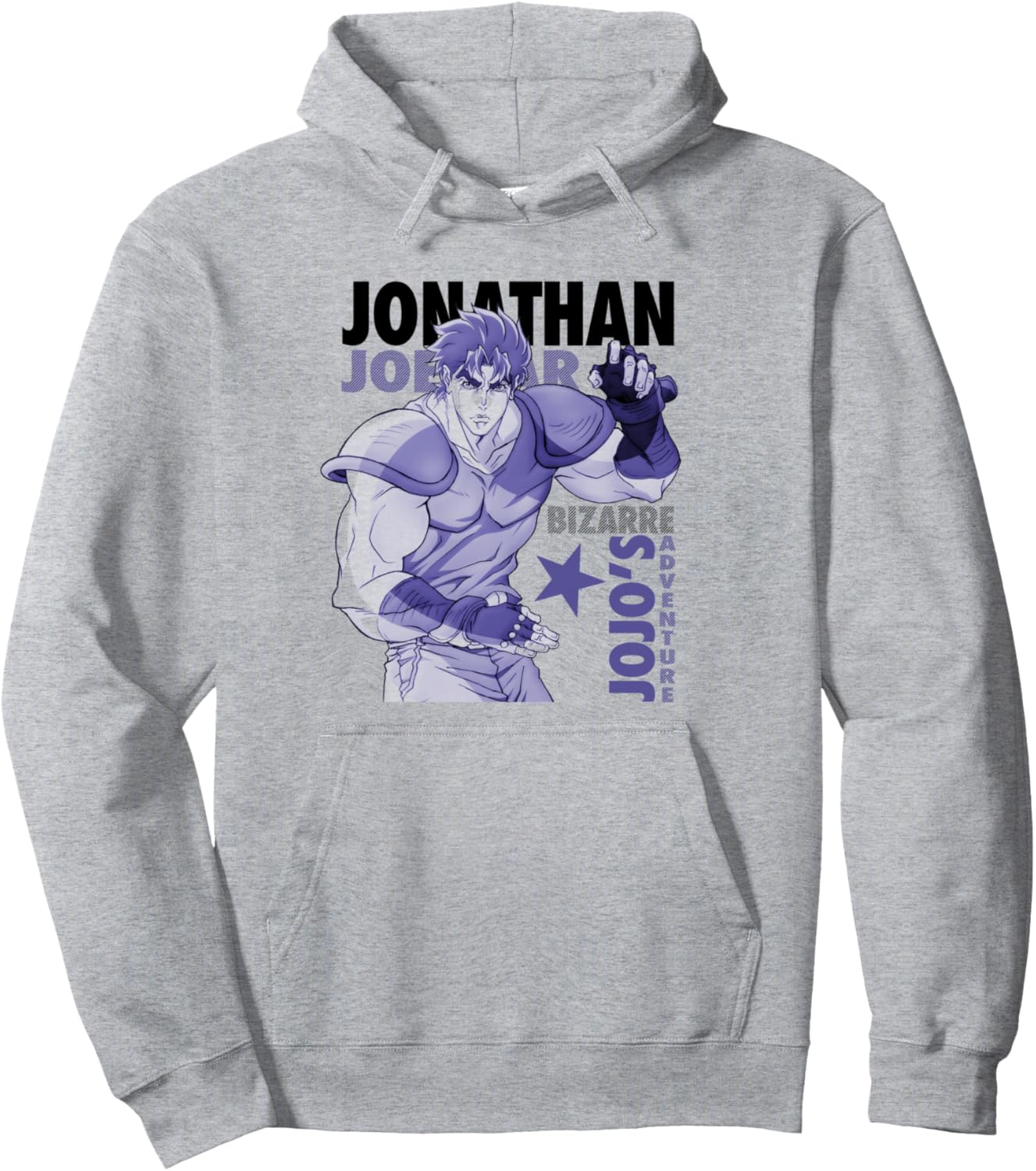 JoJo's Bizarre Adventure Phantom Blood Jonathan Anime Pullover Hoodie