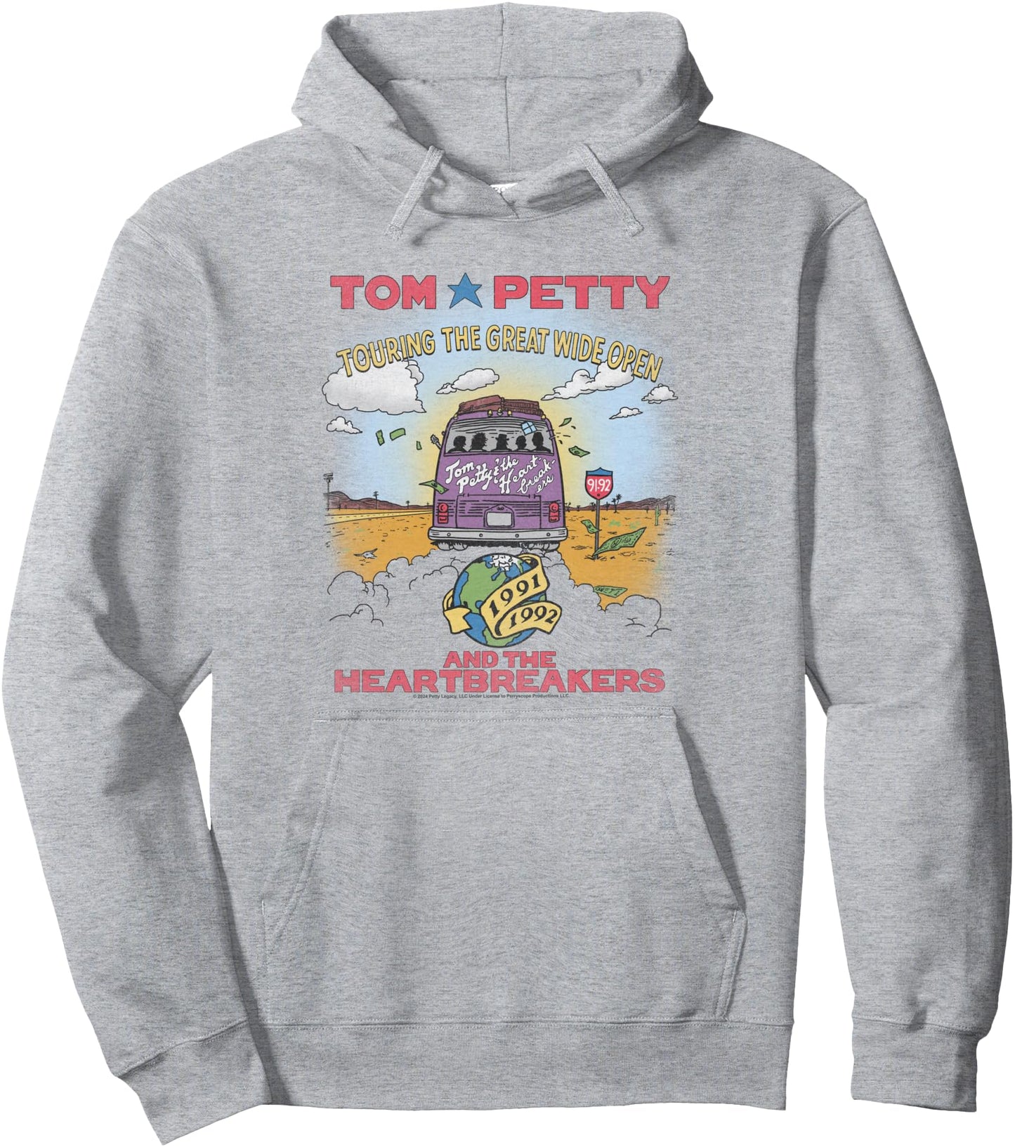 Tom Petty The Great Wide Open Pullover Hoodie
