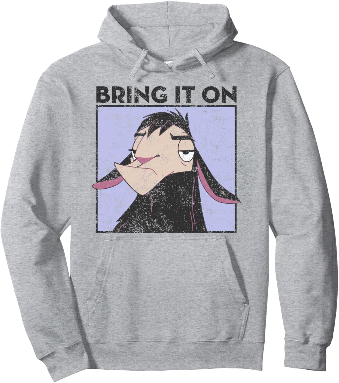 Disney The Emperor's New Groove Kuzco Distressed Portrait Pullover Hoodie
