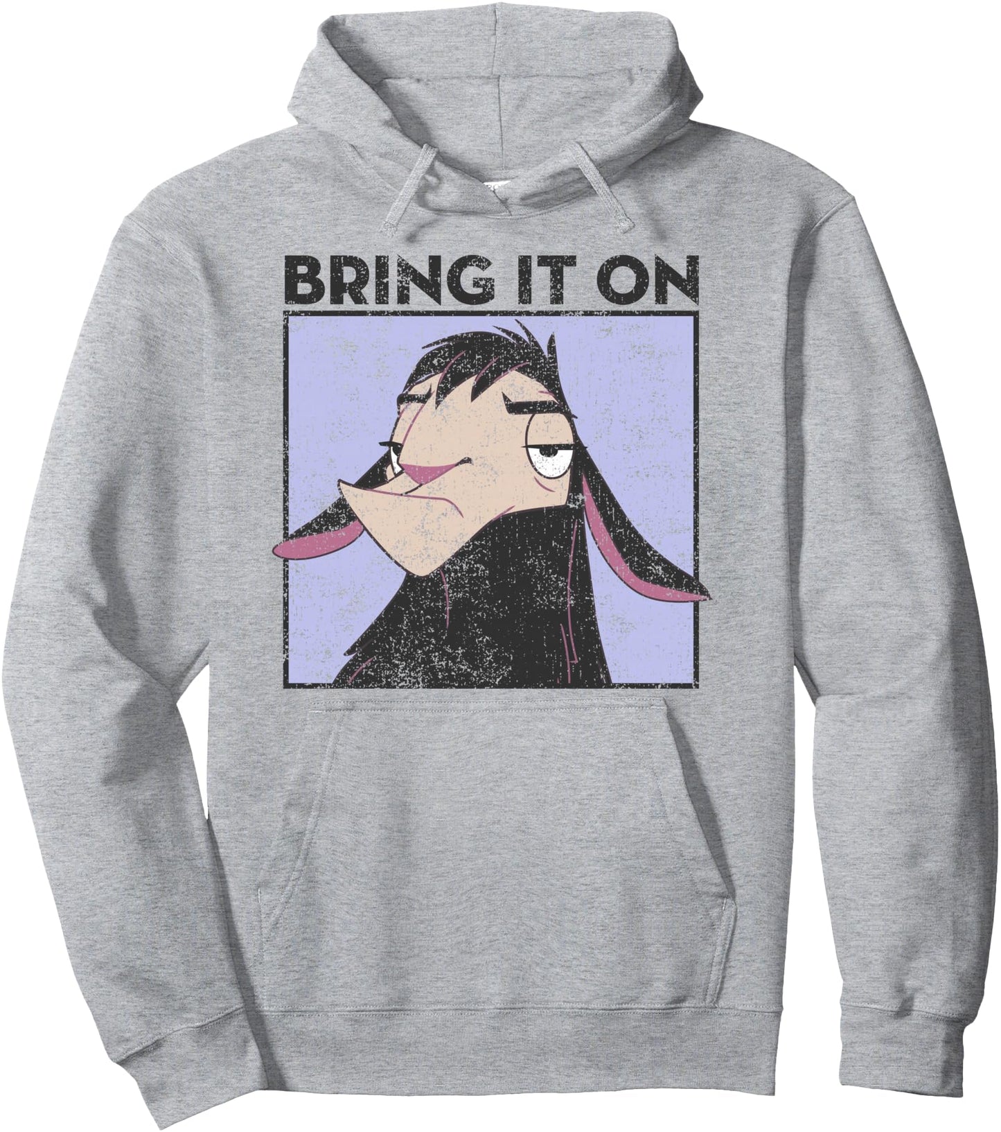 Disney The Emperor's New Groove Kuzco Distressed Portrait Pullover Hoodie