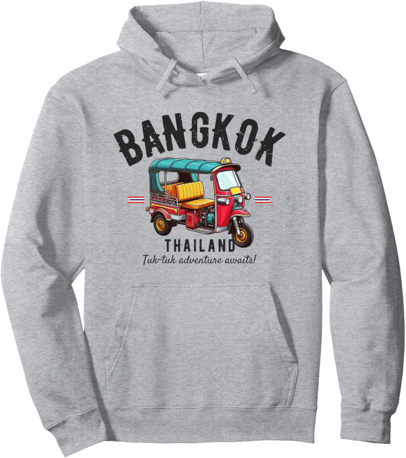Vintage Tuk-Tuk Bangkok Thailand | Asia Tuk-Tuk Lover Pullover Hoodie