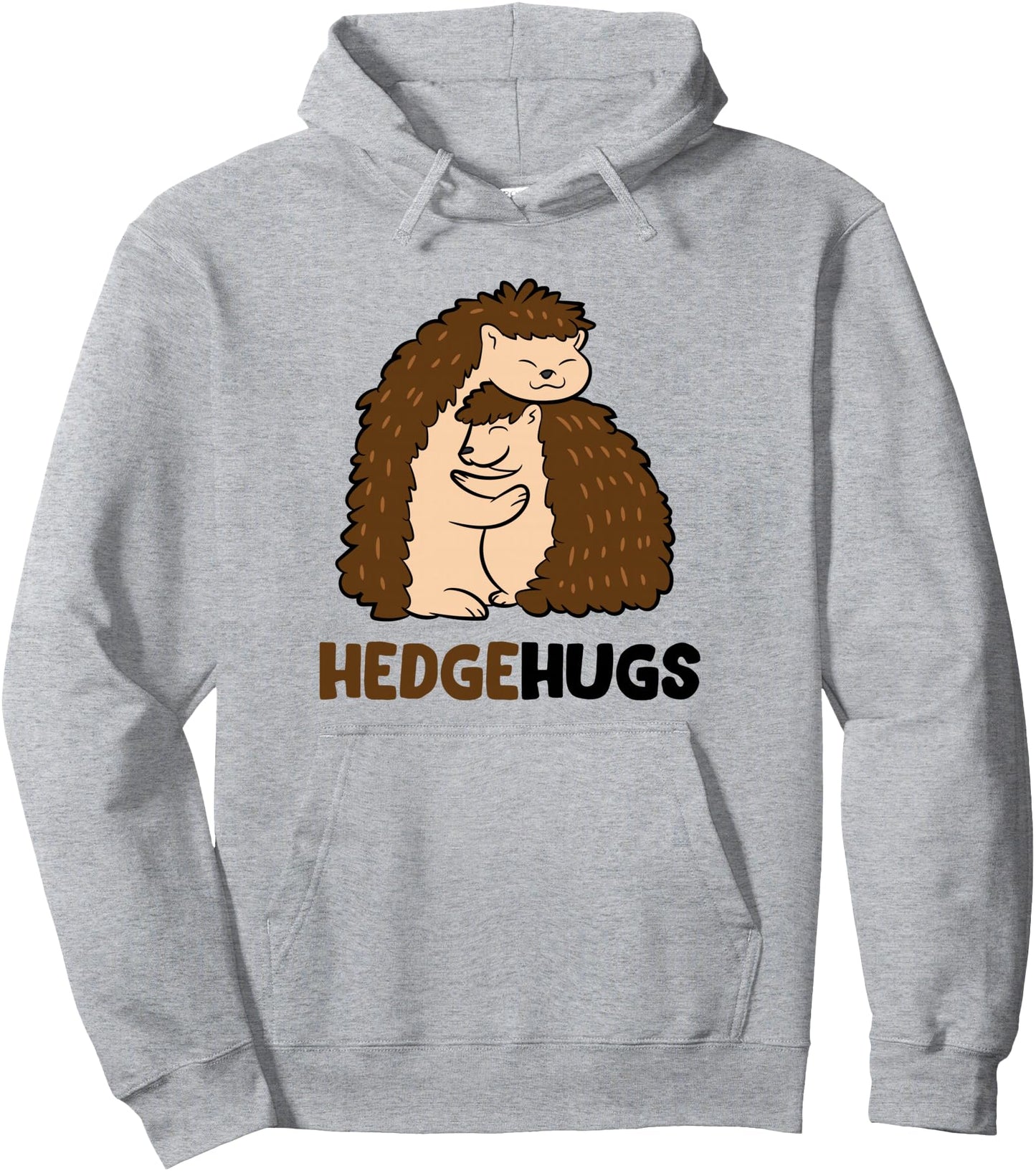 Cute Hedgehugs Cuddle Hedgehog Hugging Hugs Hedgehog Pullover Hoodie