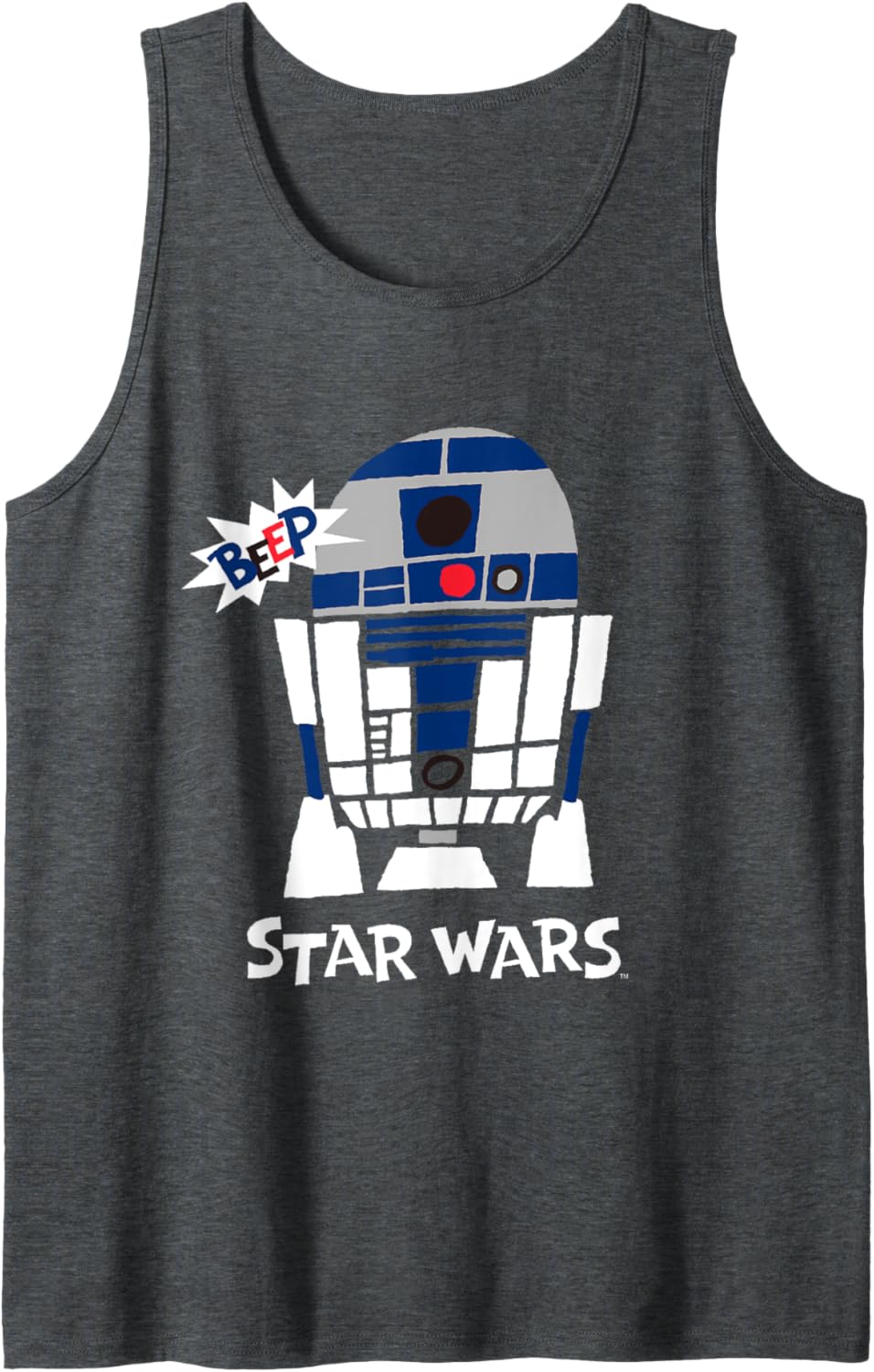 Star Wars Classic R2-D2 Beep Droid Chibi Tank Top