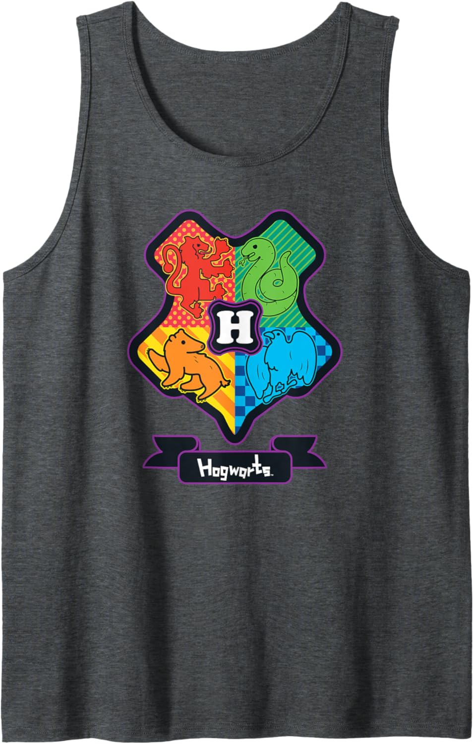 Harry Potter Chibi Hogwarts Crest Tank Top