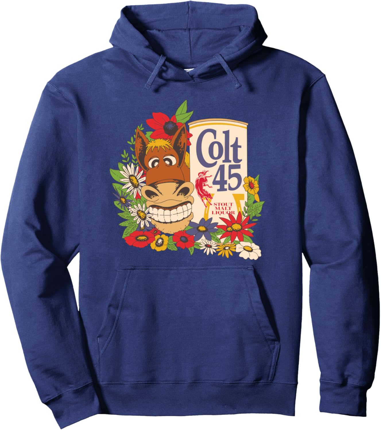 Colt 45 Beer Style - Donkey Pullover Hoodie