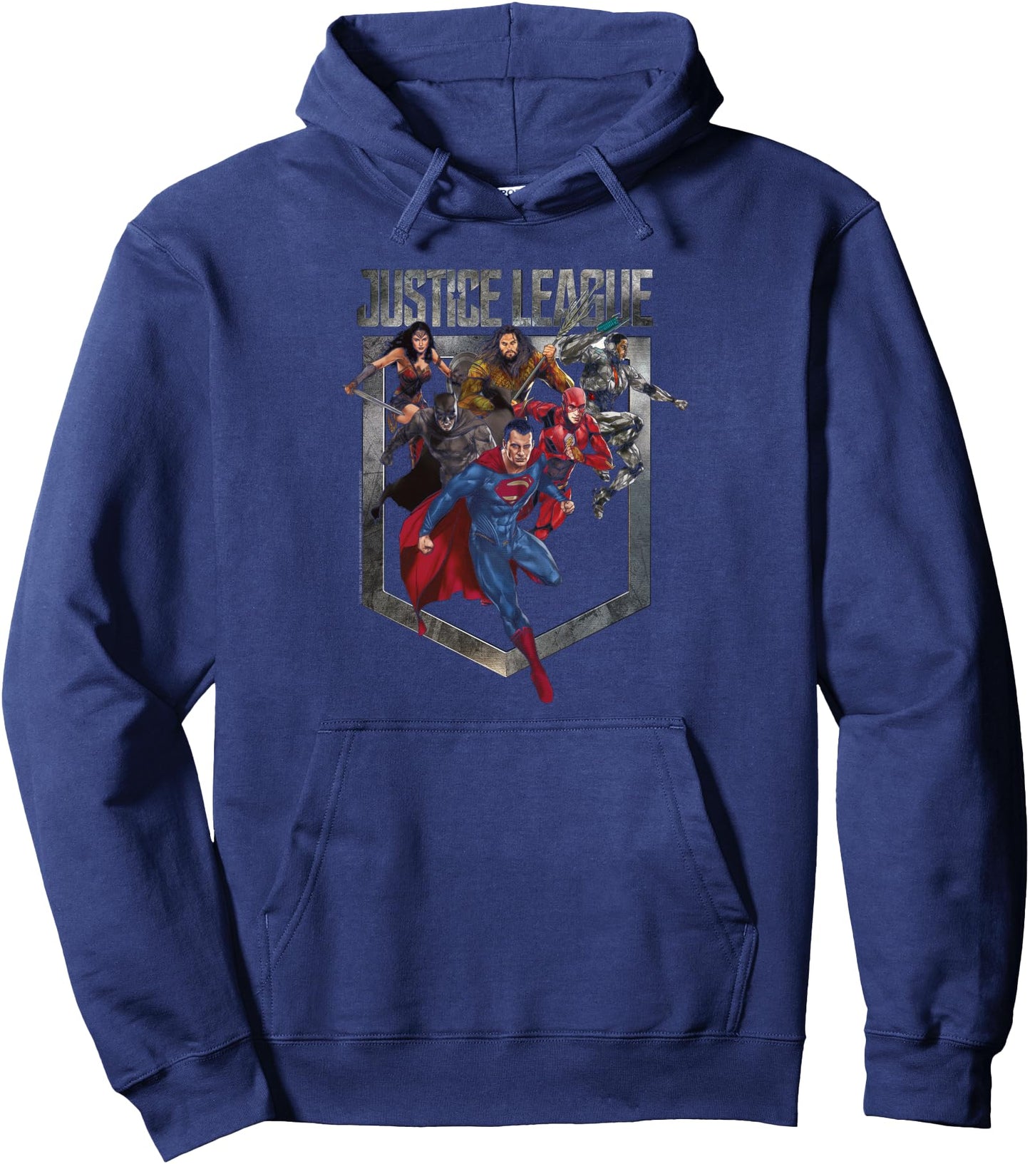 Justice League Movie Charge Pullover Hoodie