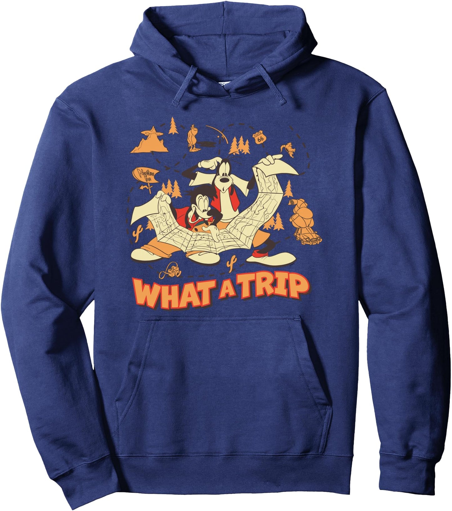 Disney A Goofy Movie 30th Anniversary What a Trip Vacation Pullover Hoodie