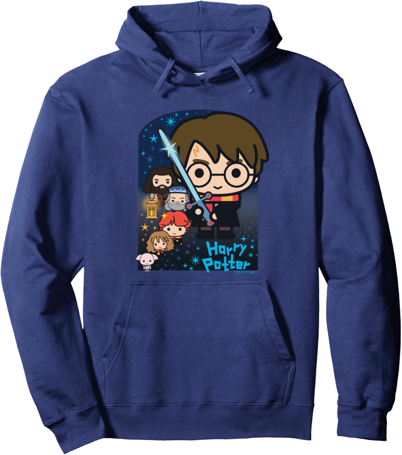 Harry Potter Chibi Harry Potter and Friends Pullover Hoodie
