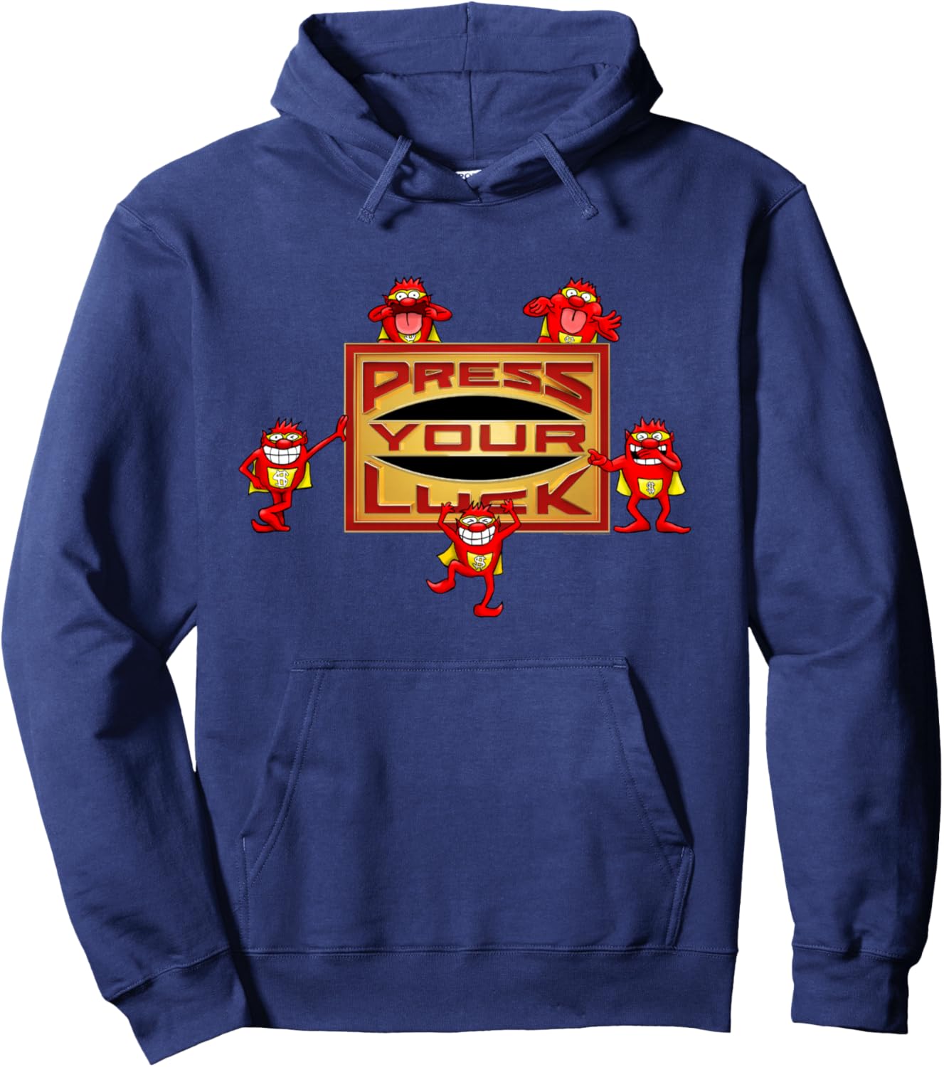 Press your Luck Logo Pullover Hoodie