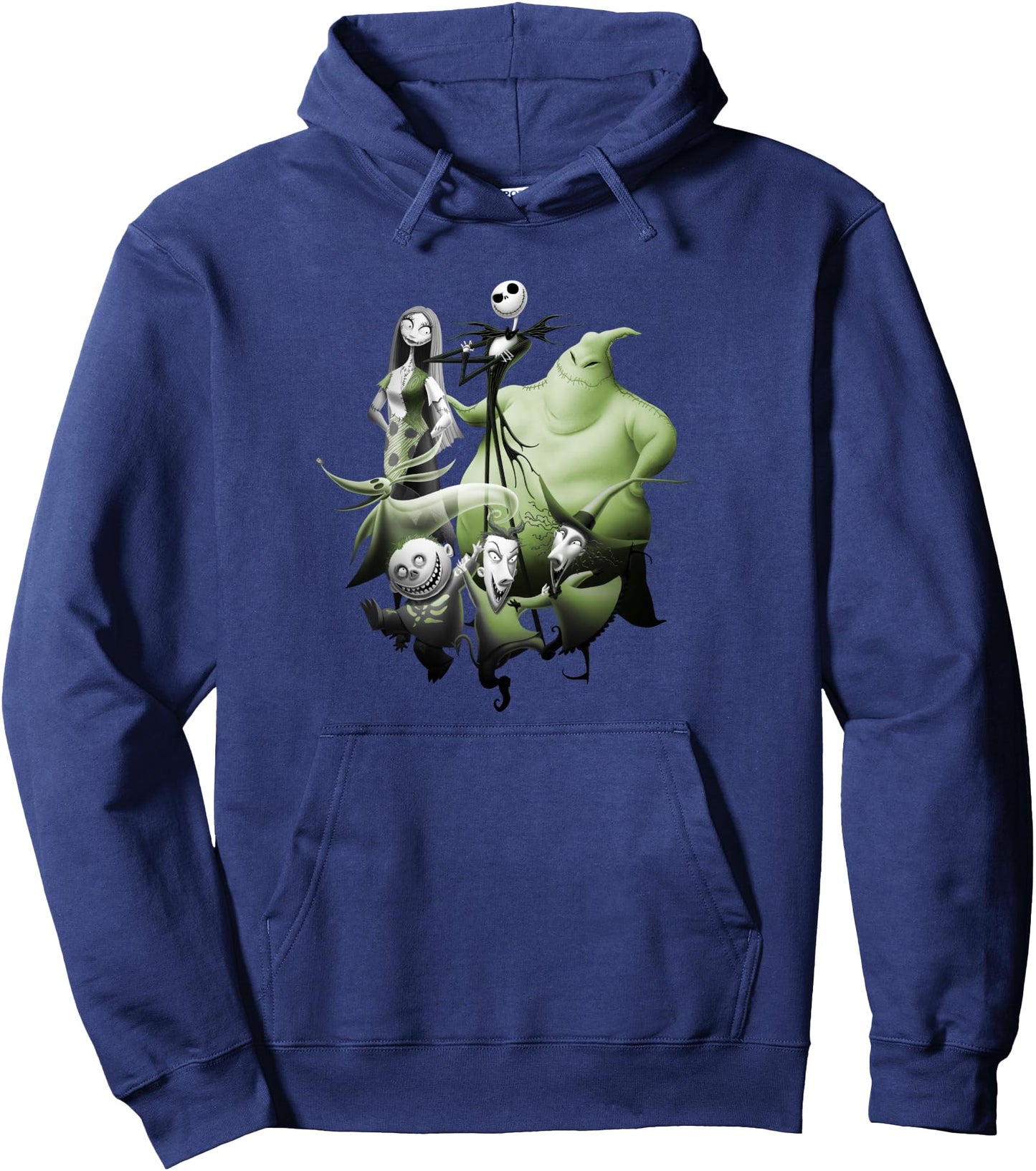 Disney The Nightmare Before Christmas Vintage Group Shot Pullover Hoodie