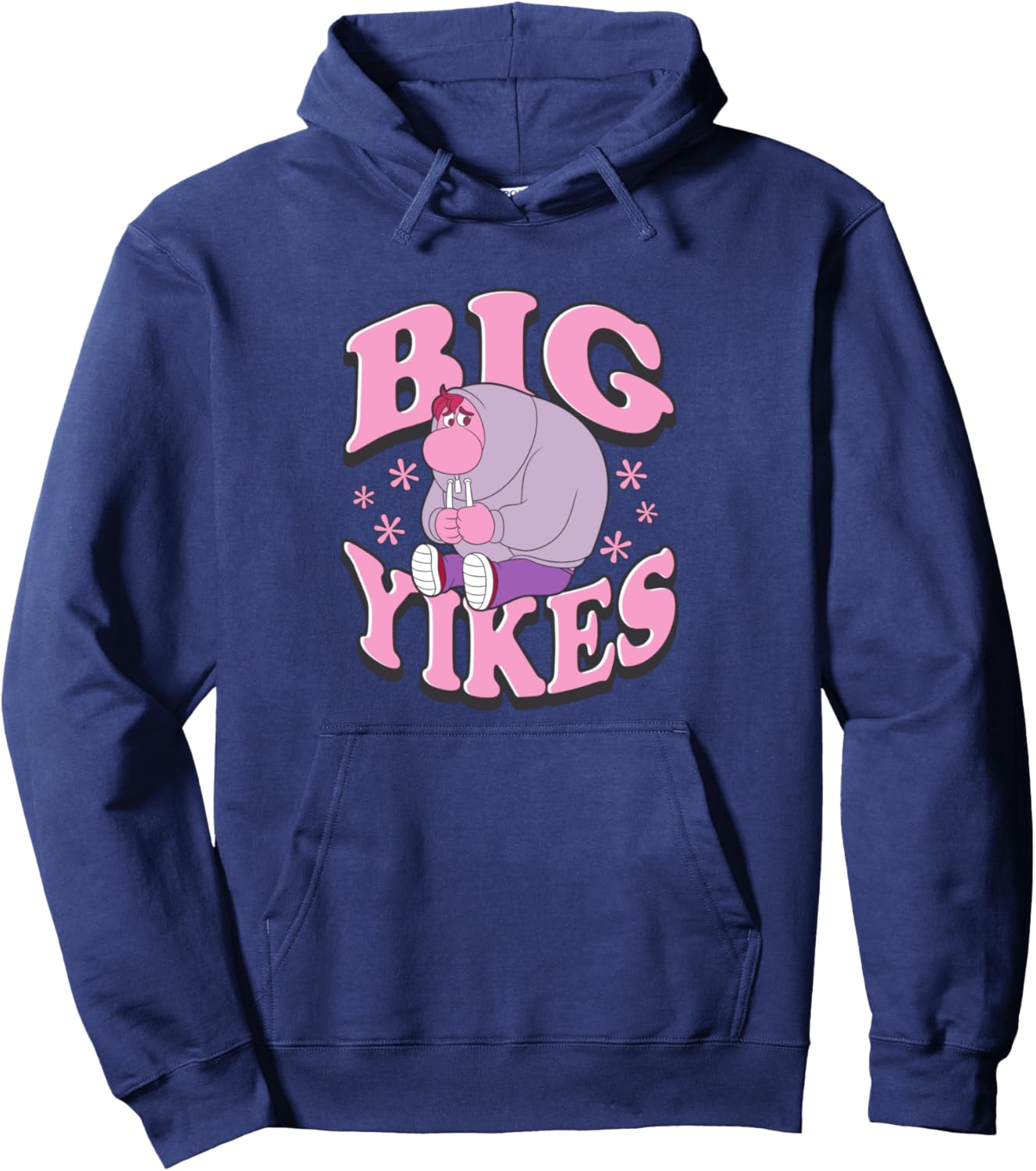 Disney Pixar Inside Out 2 Cute Embarrassment Big Yikes Logo Pullover Hoodie