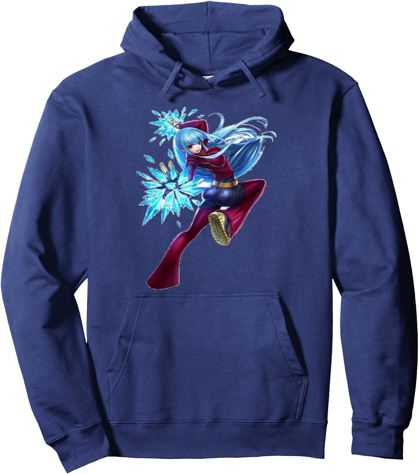 Kula diamond (anime) kof 98 Pullover Hoodie