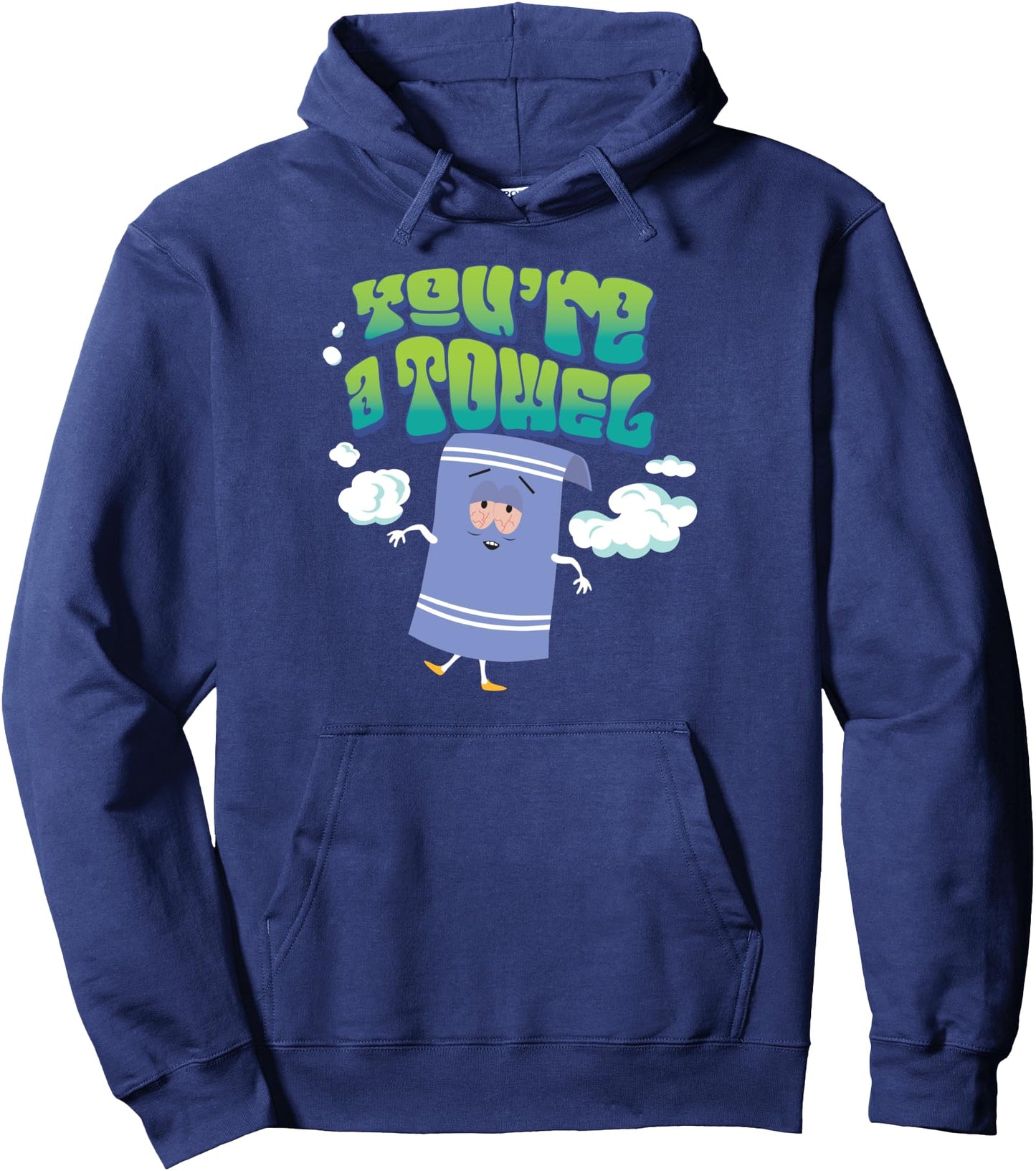 South Park Towelie You're a Towel Clouds Funny Cartoon Pullover Hoodie
