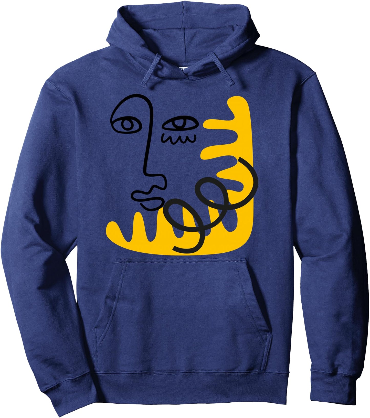 Matisse Sunflowers Art Retro Smile Face Pullover Hoodie