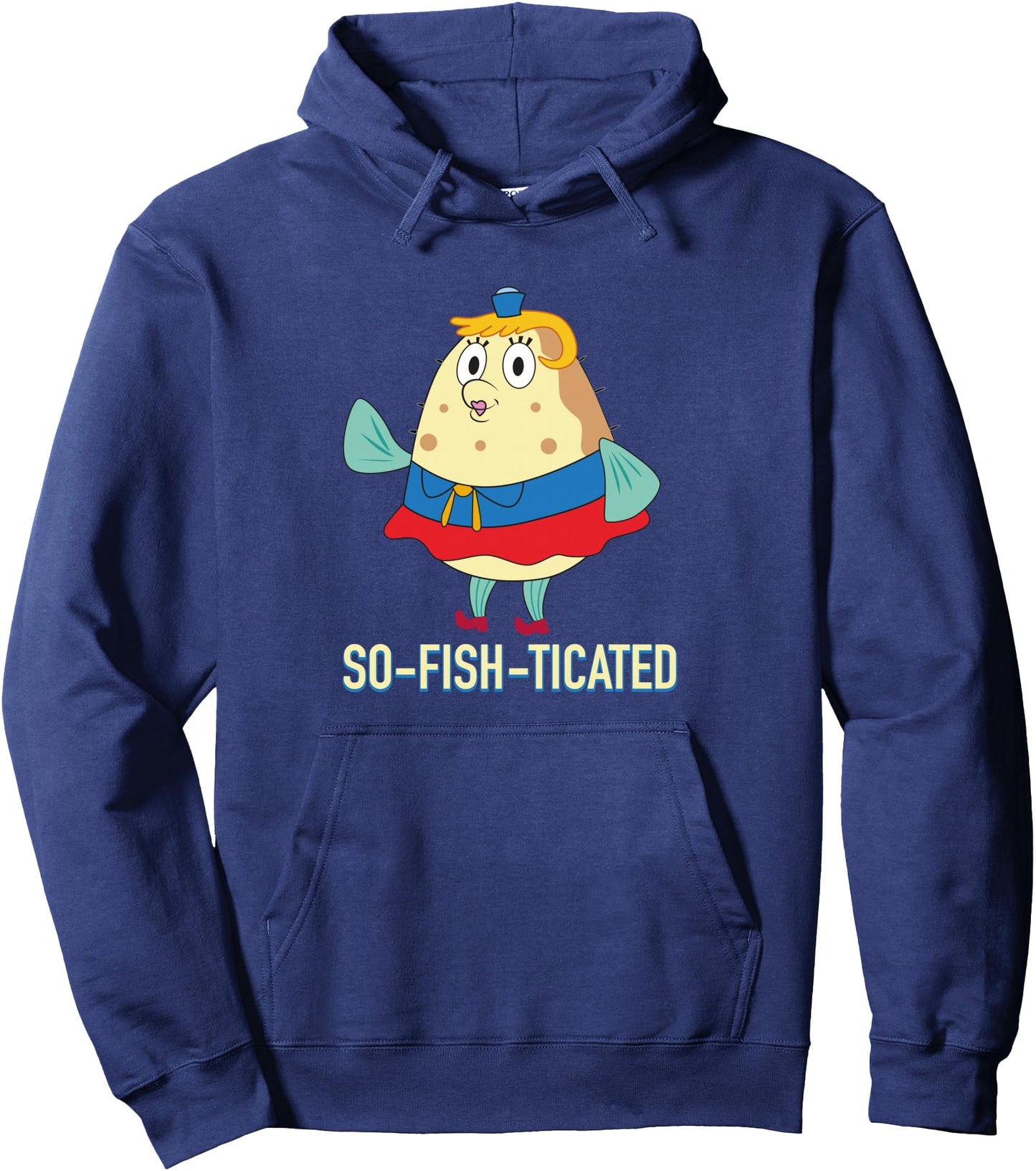 Mrs. Puff is So-fish-ticated Pullover Hoodie