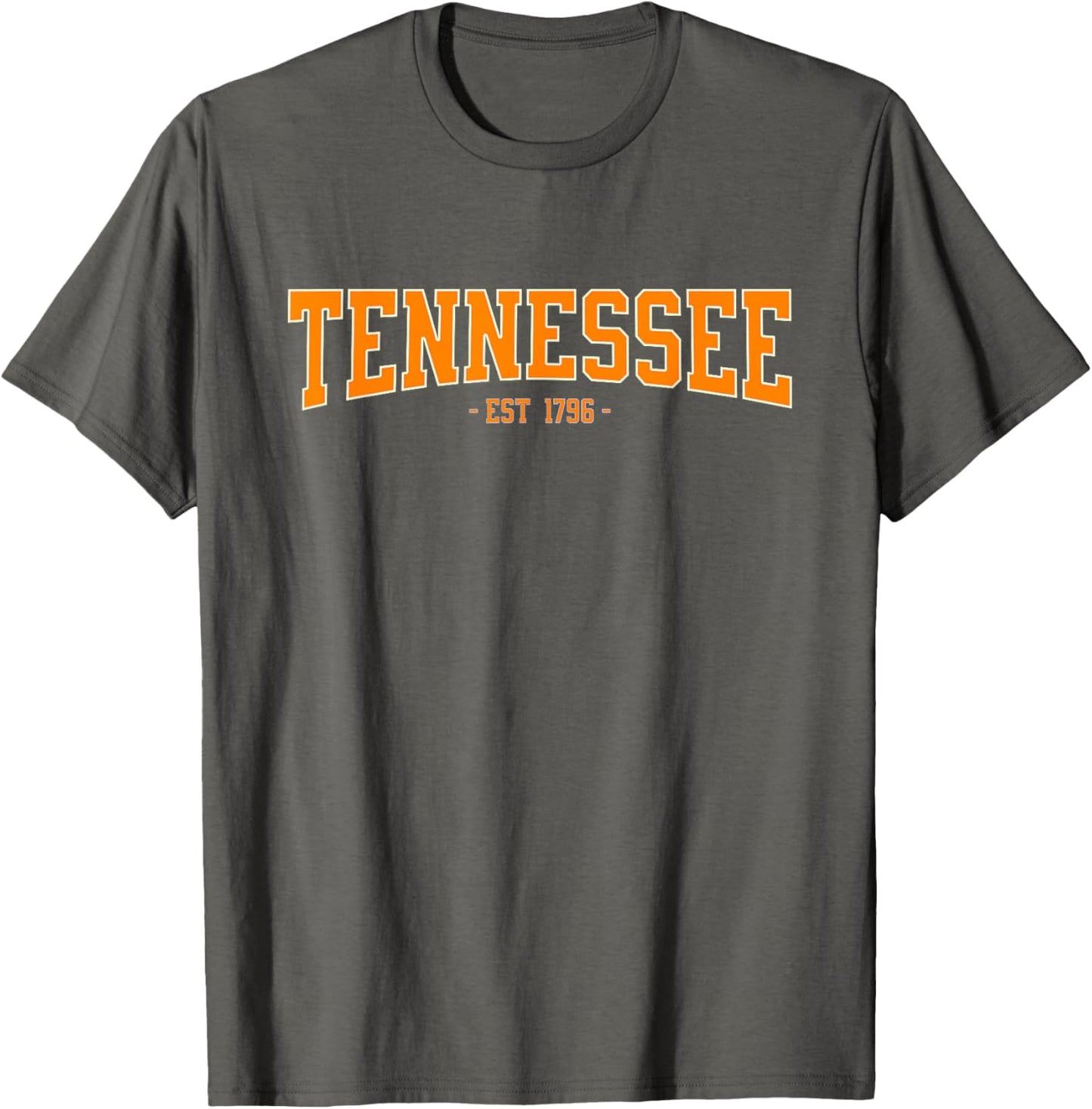 Vintage Tennessee Apparel for Men, Women, and Kids Classic TN Orange Print Retro Varsity Vintage Tennessee