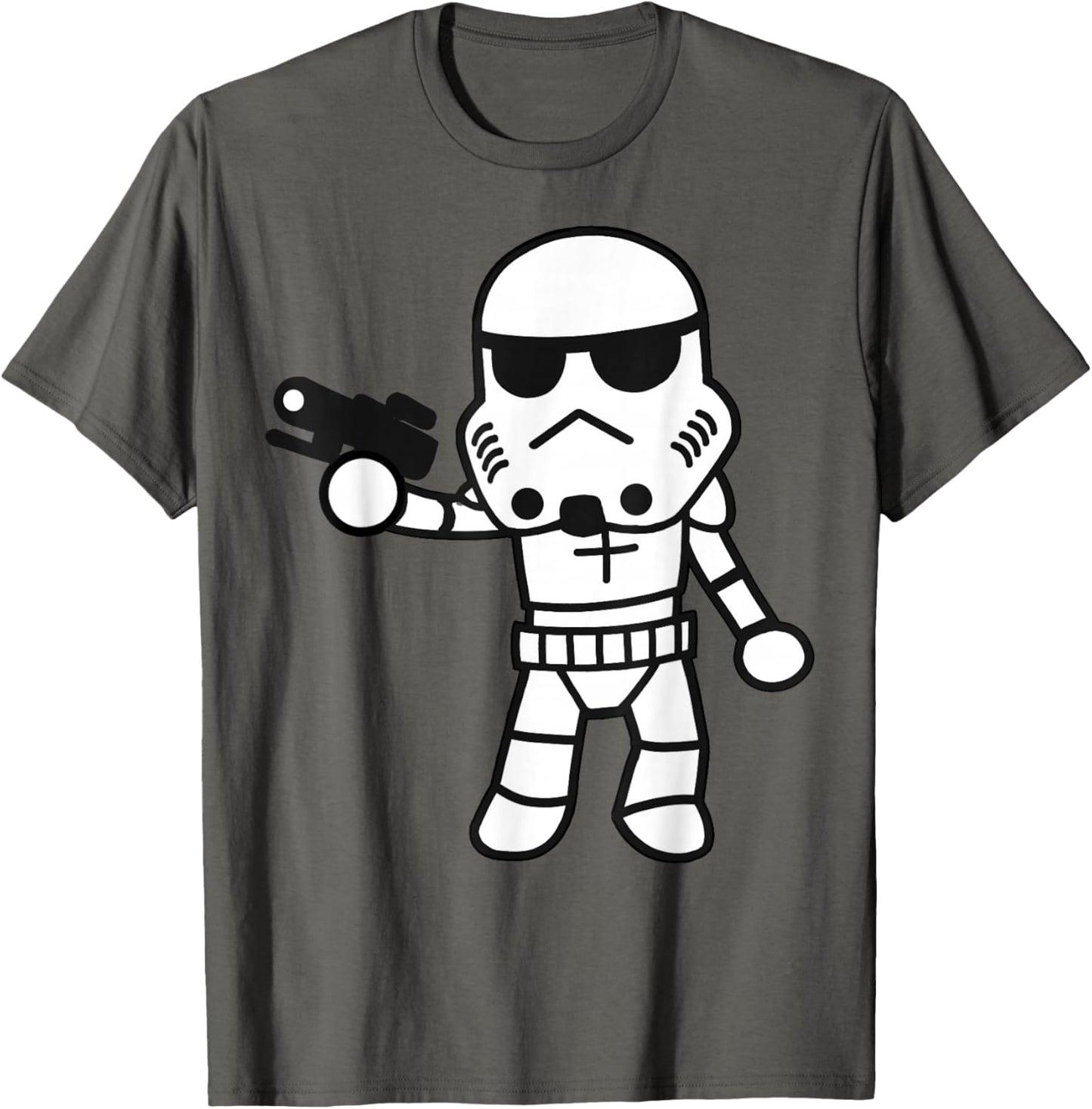 Star Wars Stormtrooper Cute Chibi\/Kawaii Graphic T-Shirt