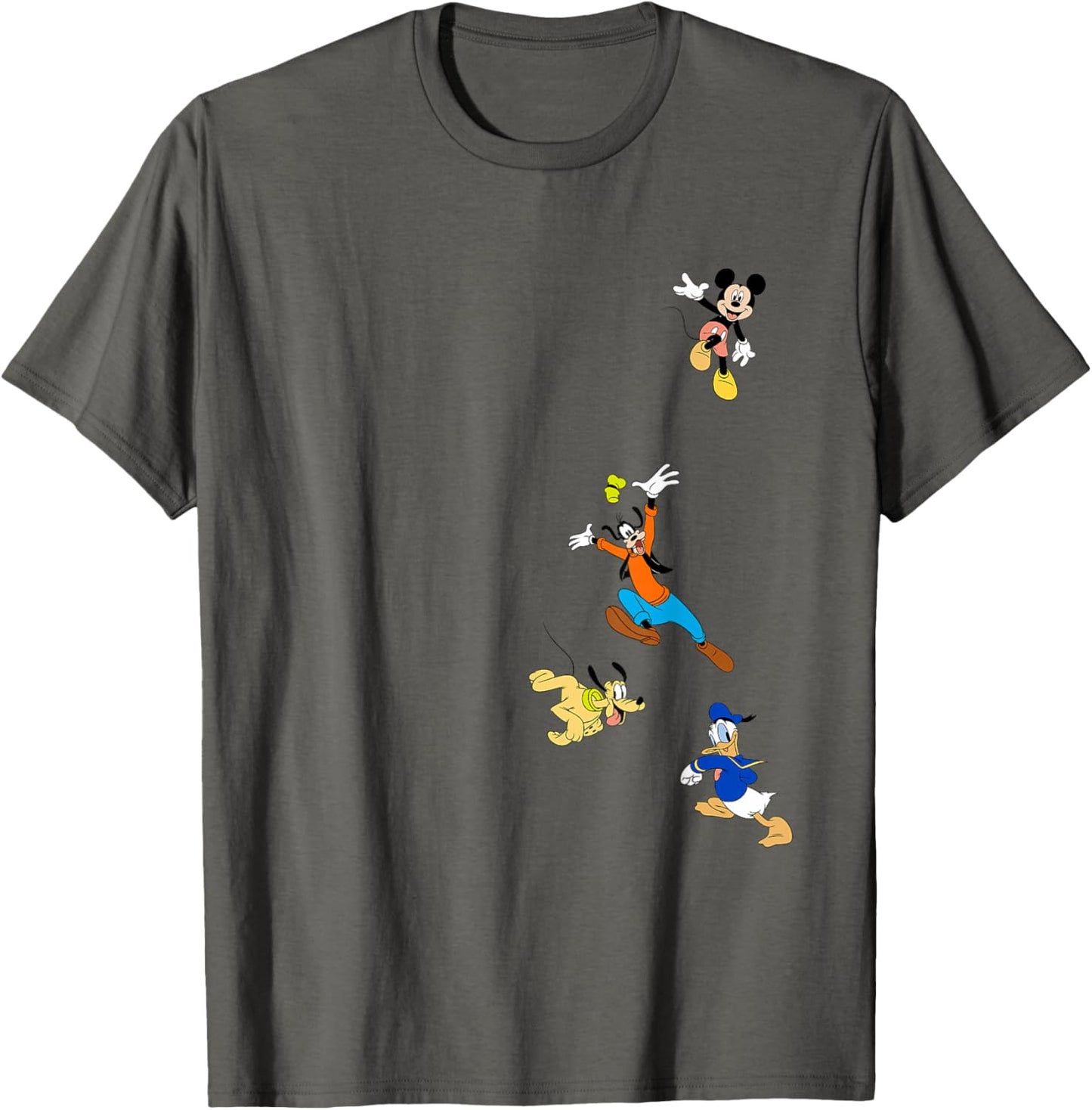 Disney Mickey And Friends Goofy Donald Falling Cartoon Icons